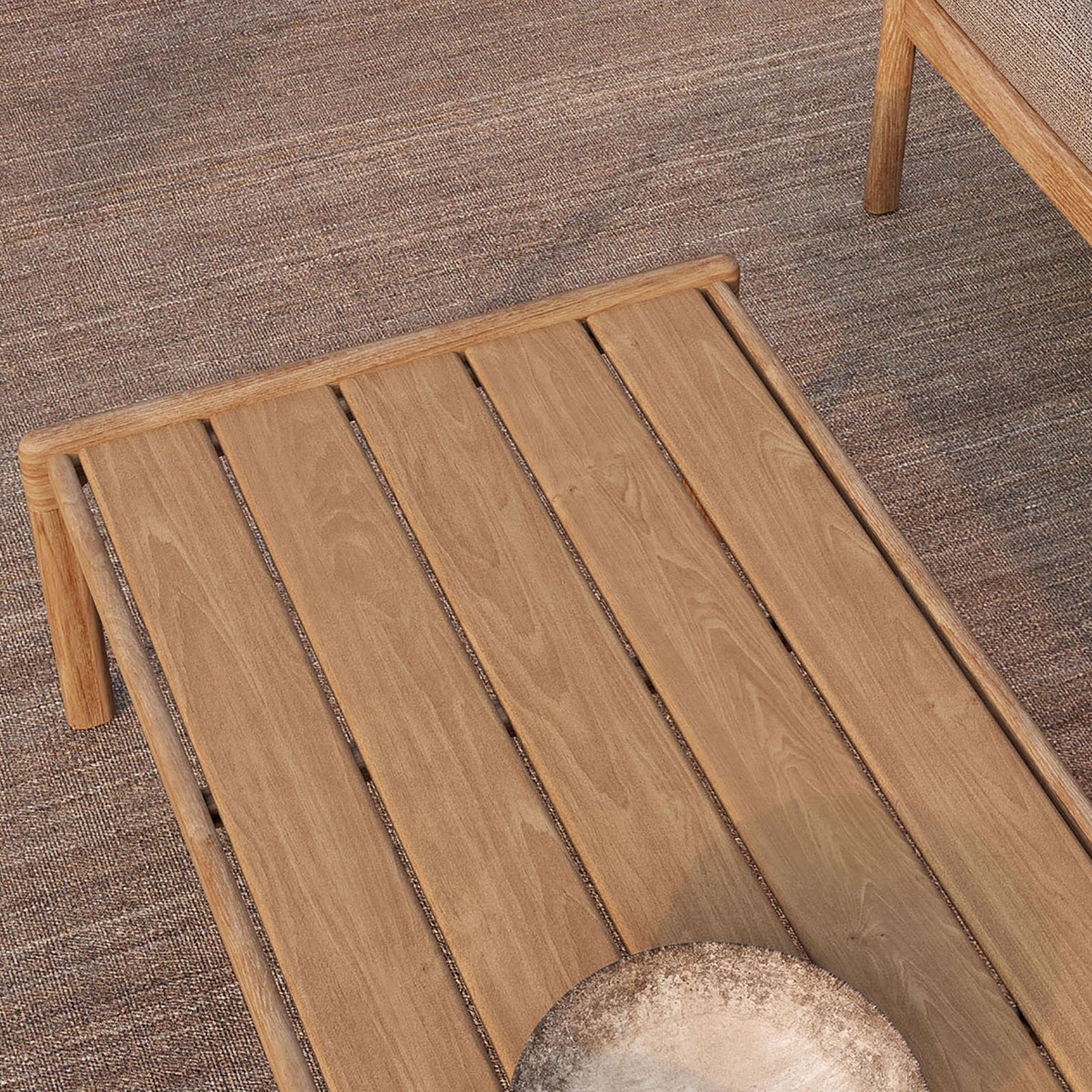 Jack Outdoor Coffee Table | Teak - Image 5