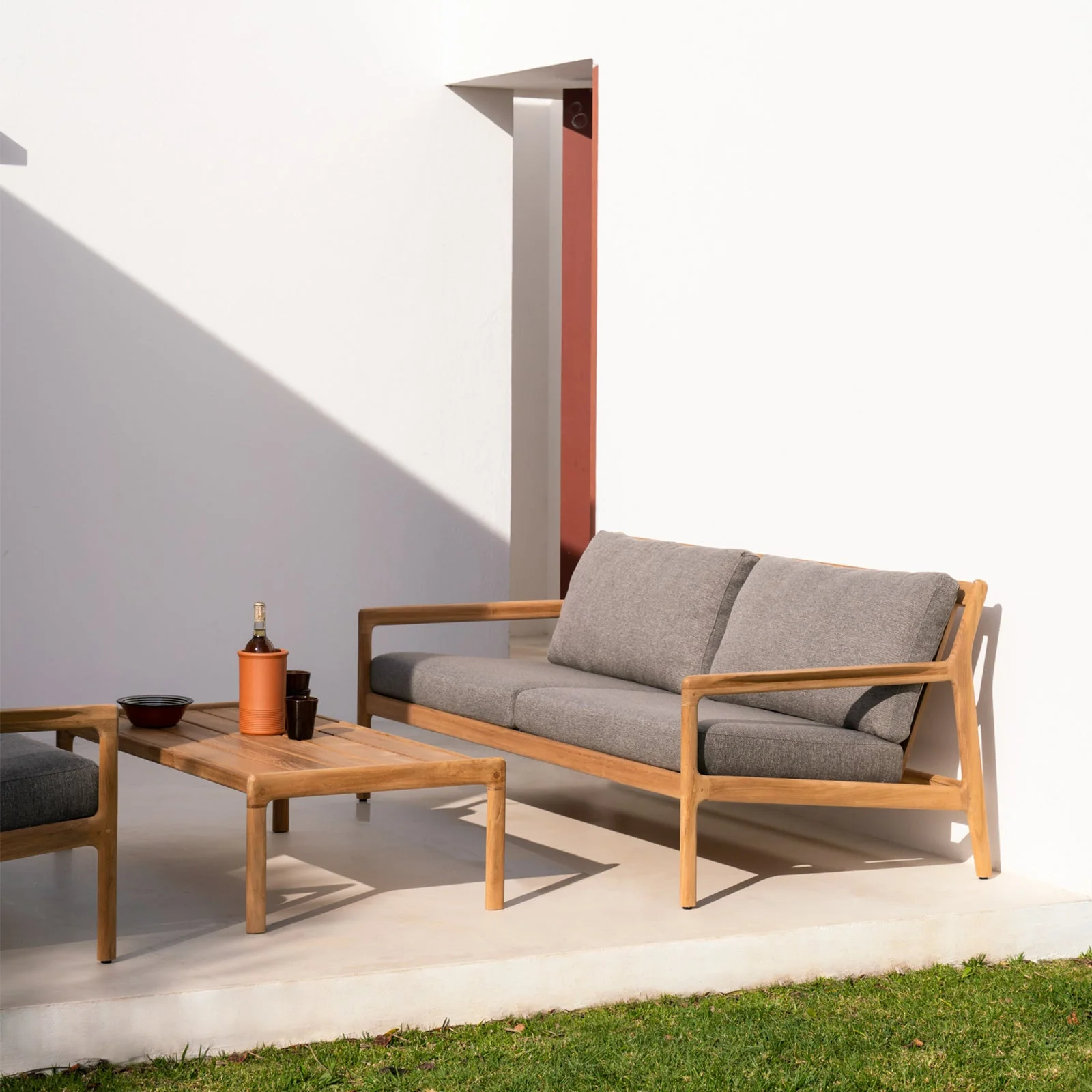Jack Outdoor Sofa | 2 Seater - Mocha (180cm) - Image 3