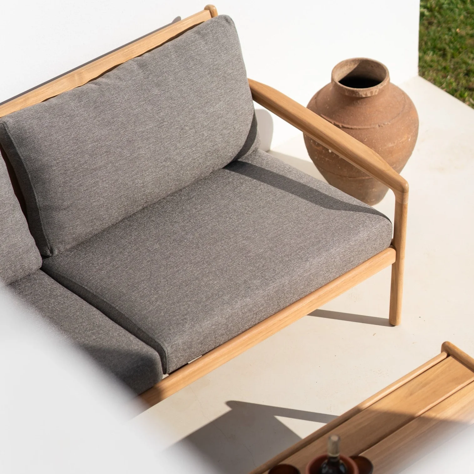 Jack Outdoor Sofa | 2 Seater - Mocha (180cm) - Image 4
