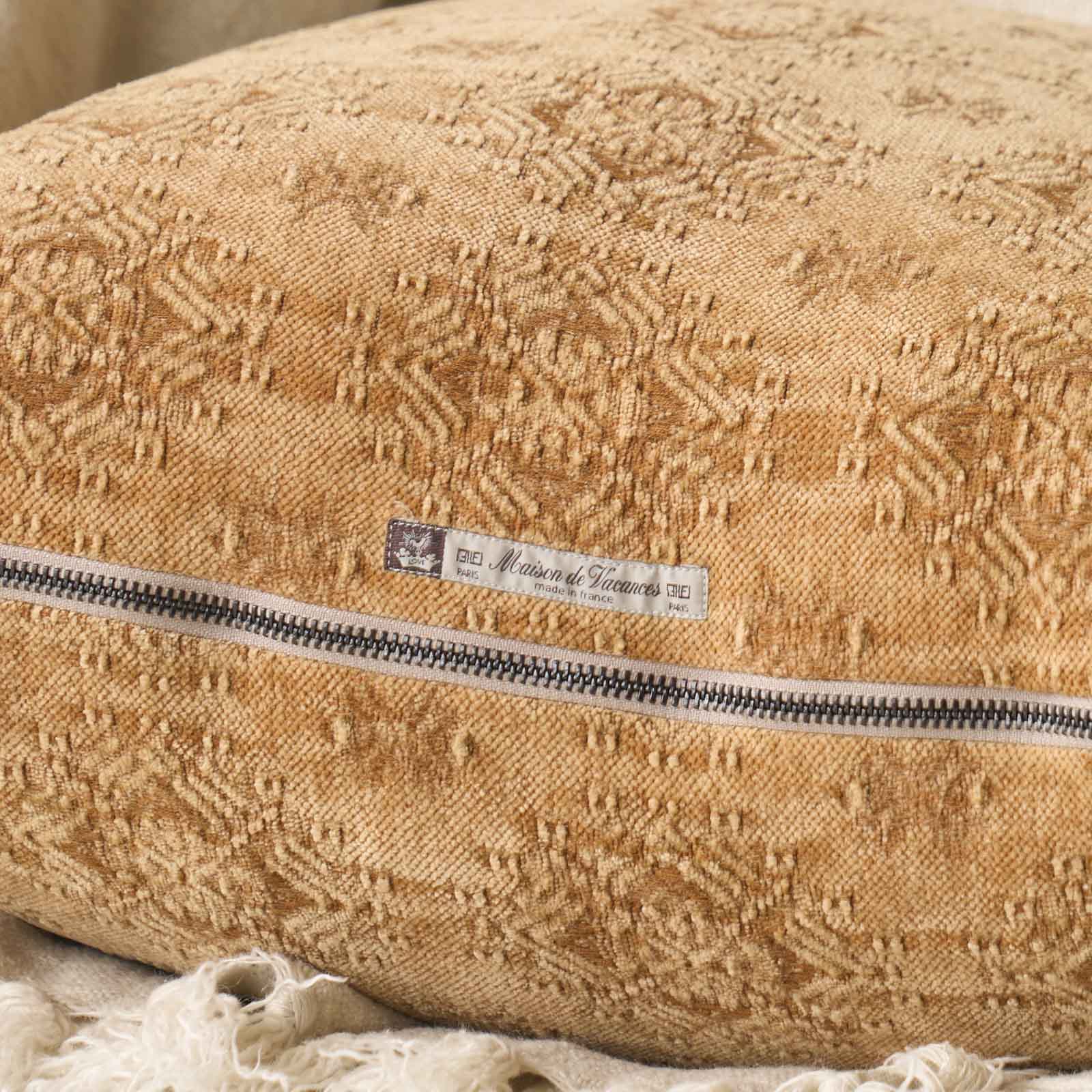 Jacquard Cushion | Stone Washed Kilim - Terracotta (50 x 50cm) - Image 3