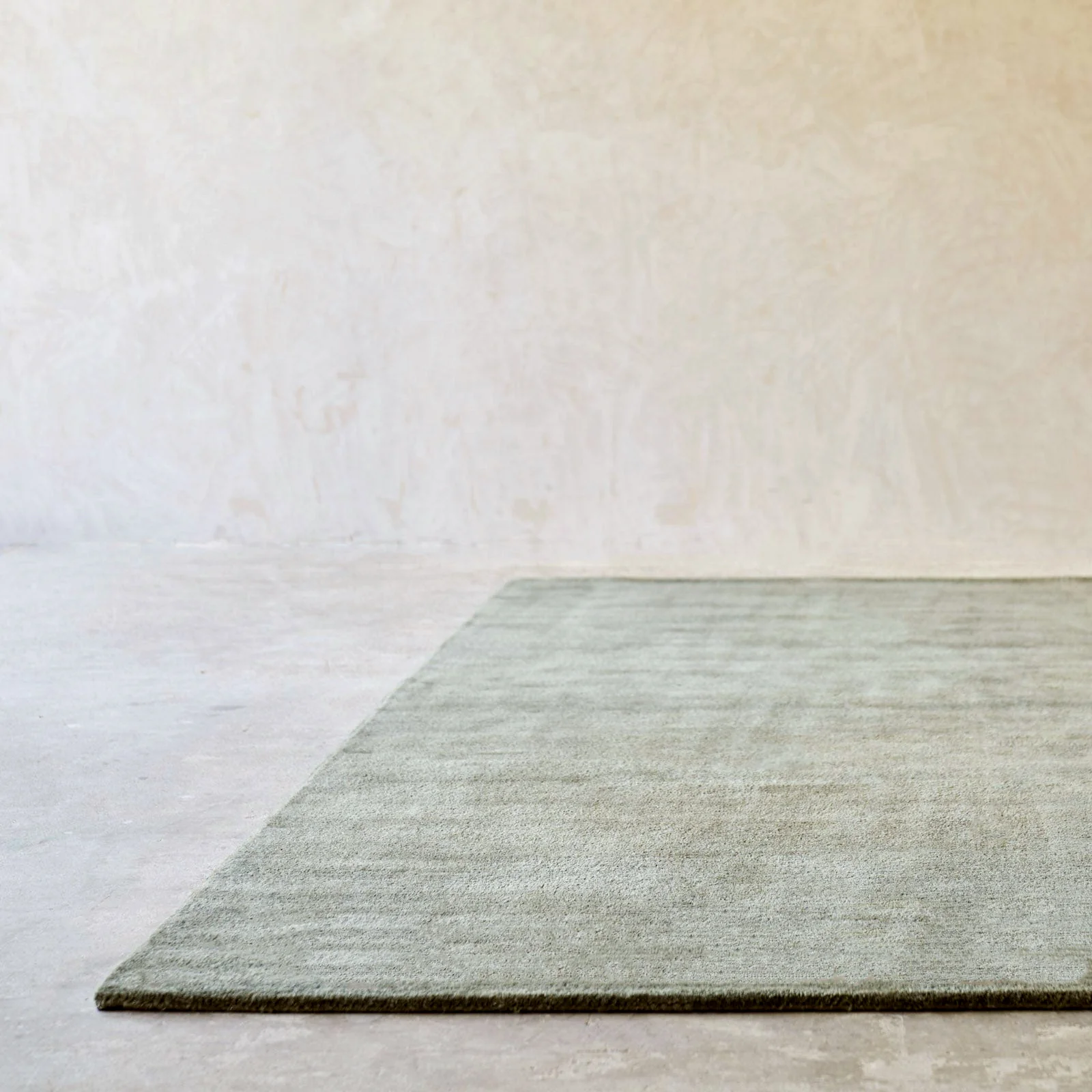 Jalal Wool Handknotted Rug | Moss - Image 6