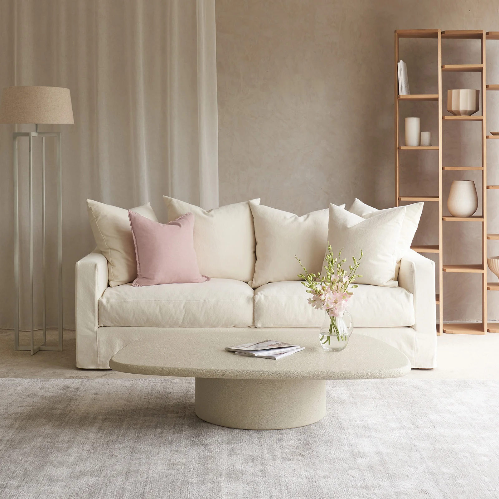 Jalal Wool Handtufted Rug | Light Grey - Image 4