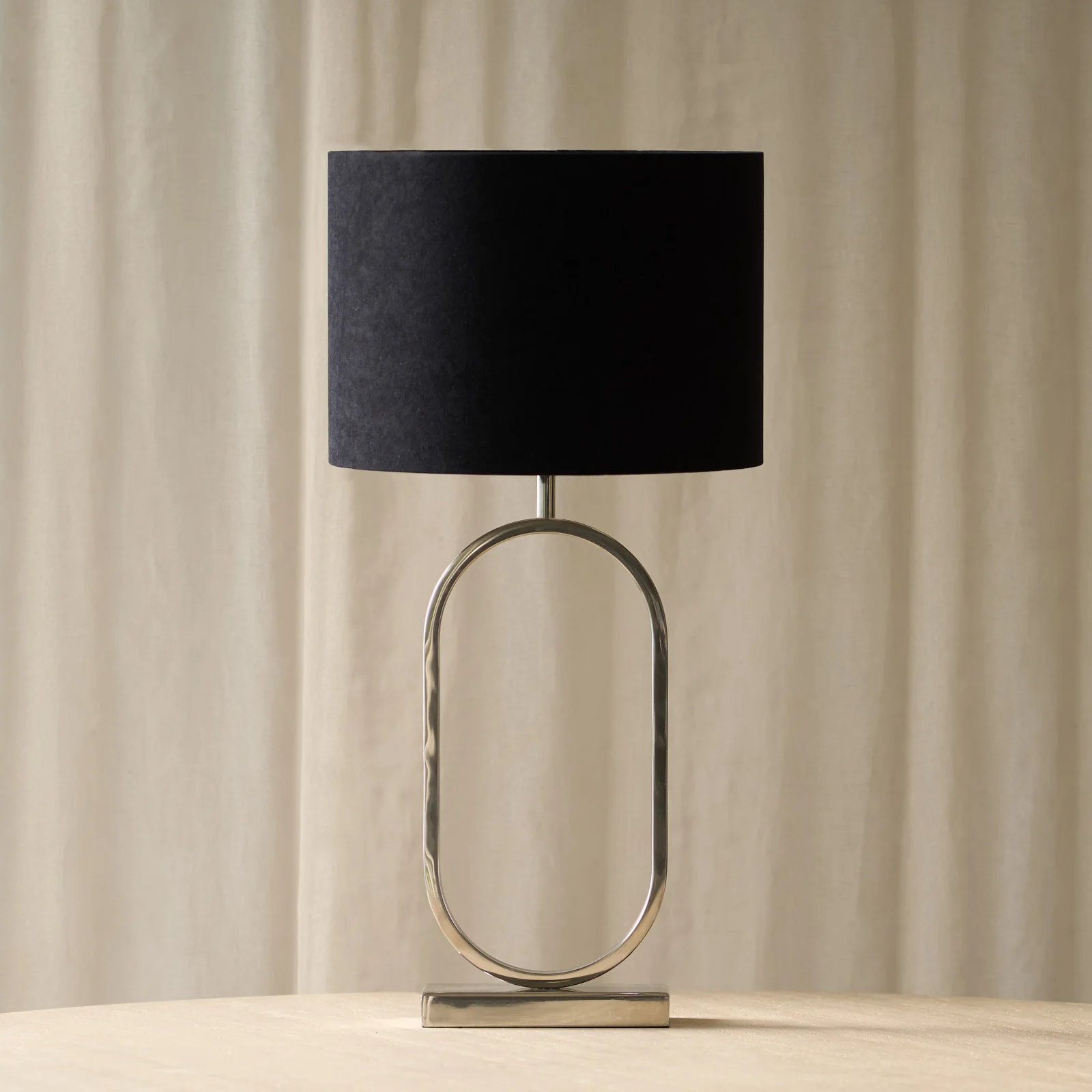 Jamiri Table Lamp | Nickel (45cm)
