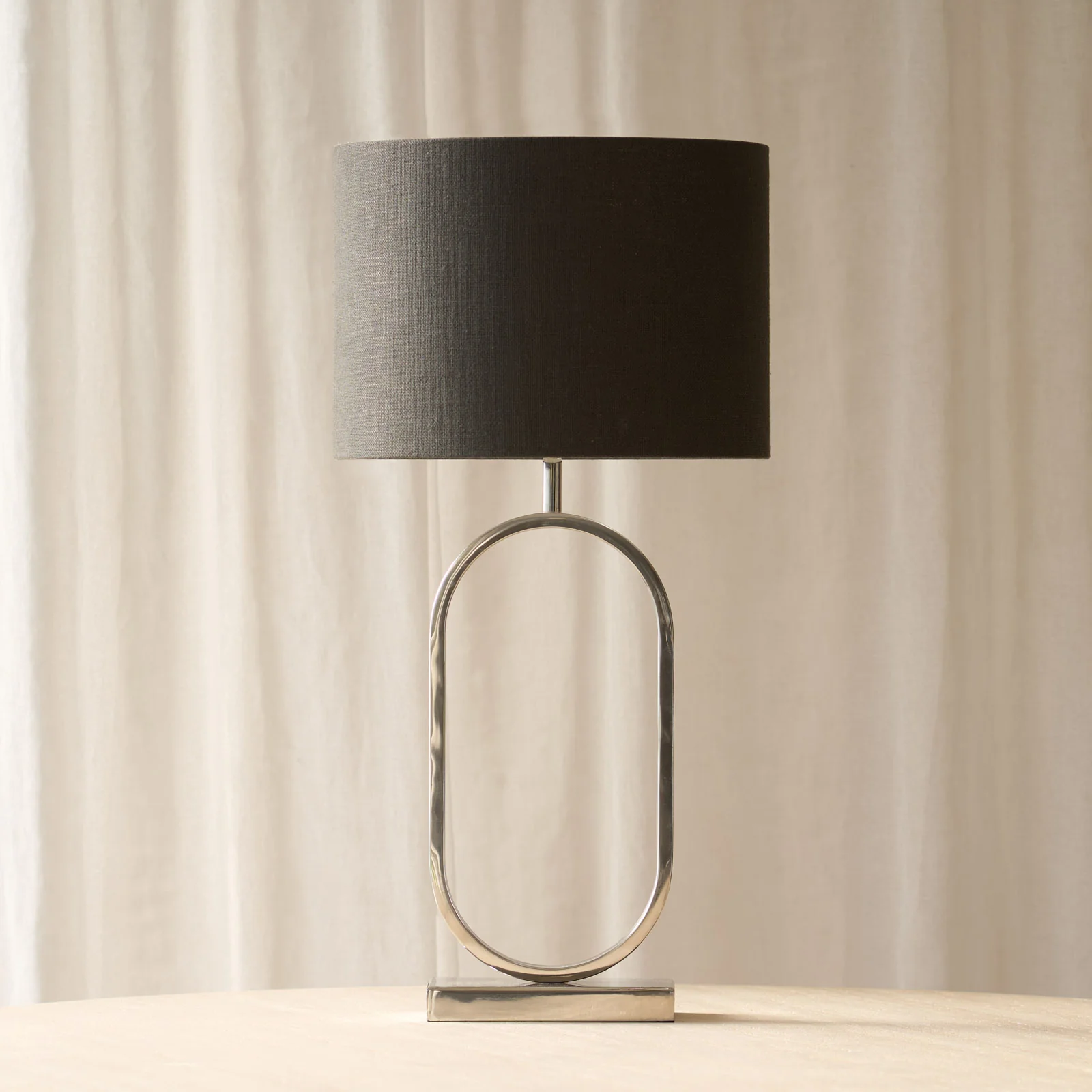 Jamiri Table Lamp | Nickel (45cm) - Image 5