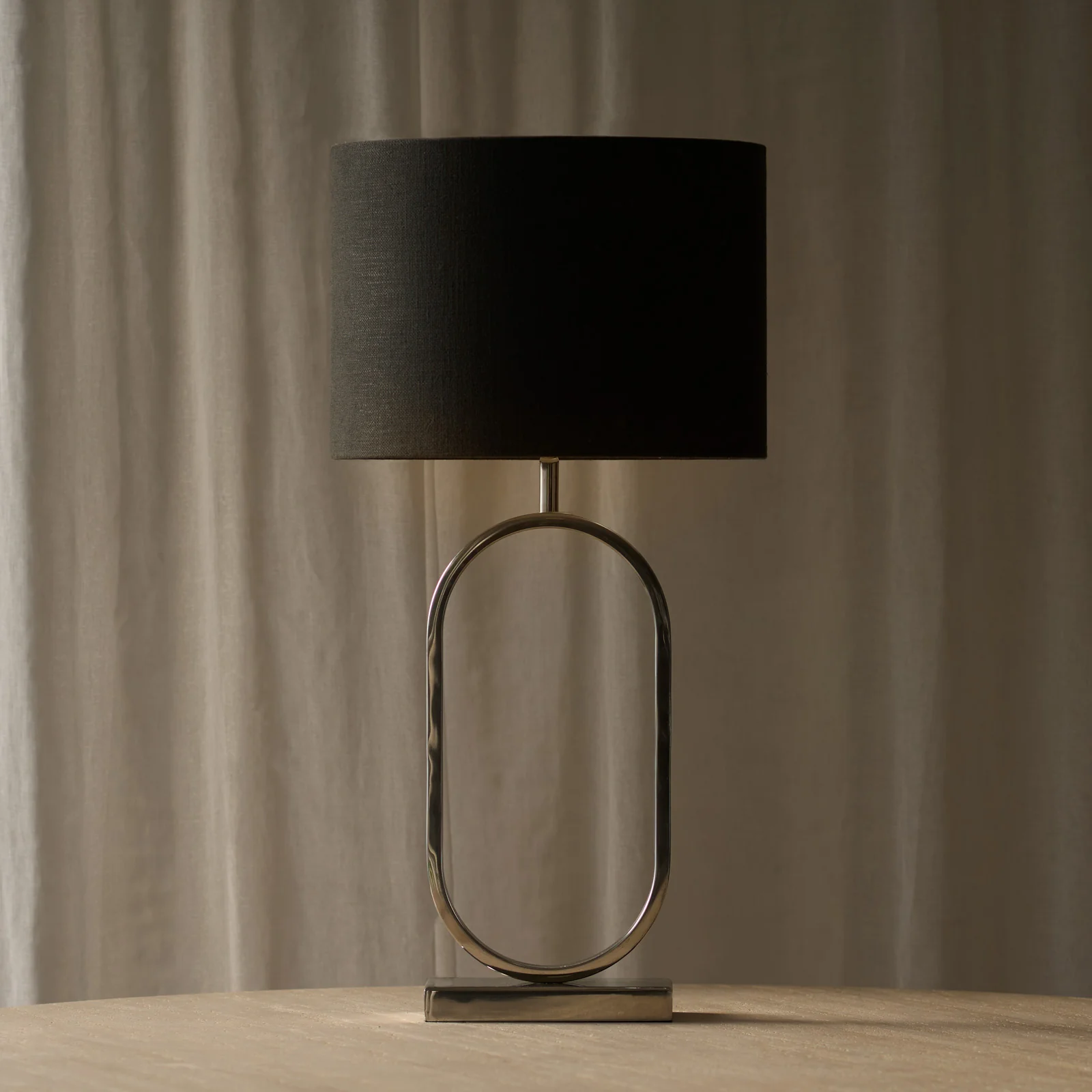 Jamiri Table Lamp | Nickel (45cm) - Image 6
