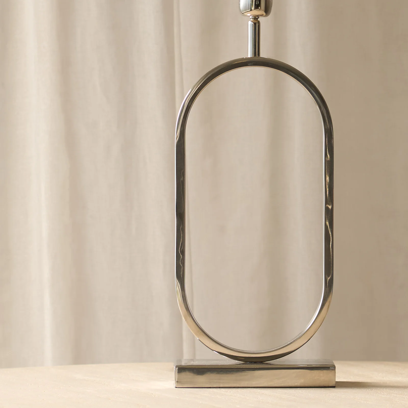 Jamiri Table Lamp | Nickel (45cm) - Image 8