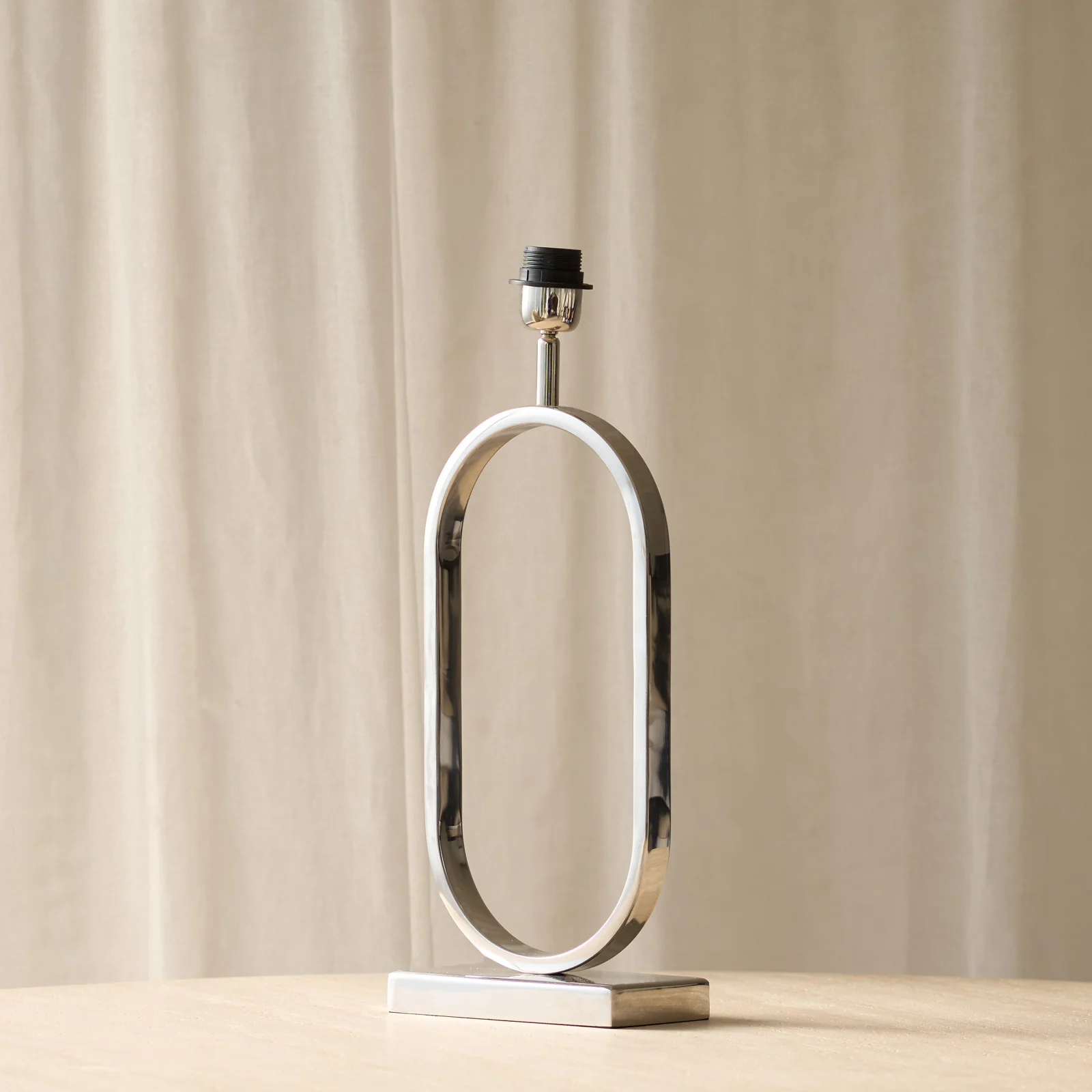 Jamiri Table Lamp | Nickel (45cm) - Image 9