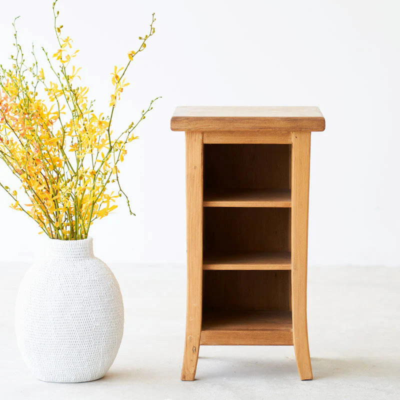 Java Bedside Table | Teak - Natural (70cm)