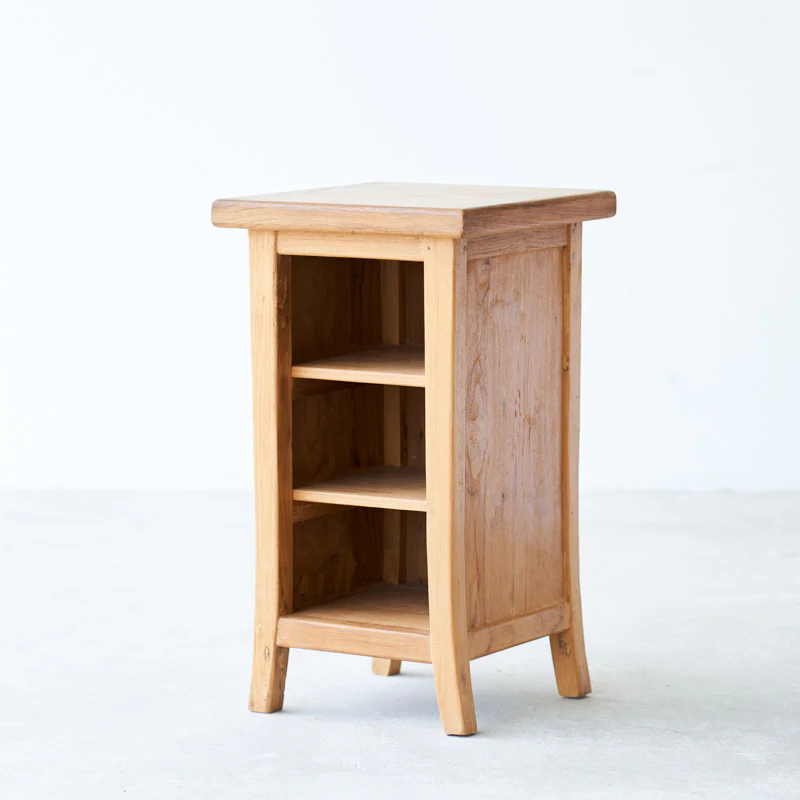 Java Bedside Table | Teak - Natural (70cm) - Image 3