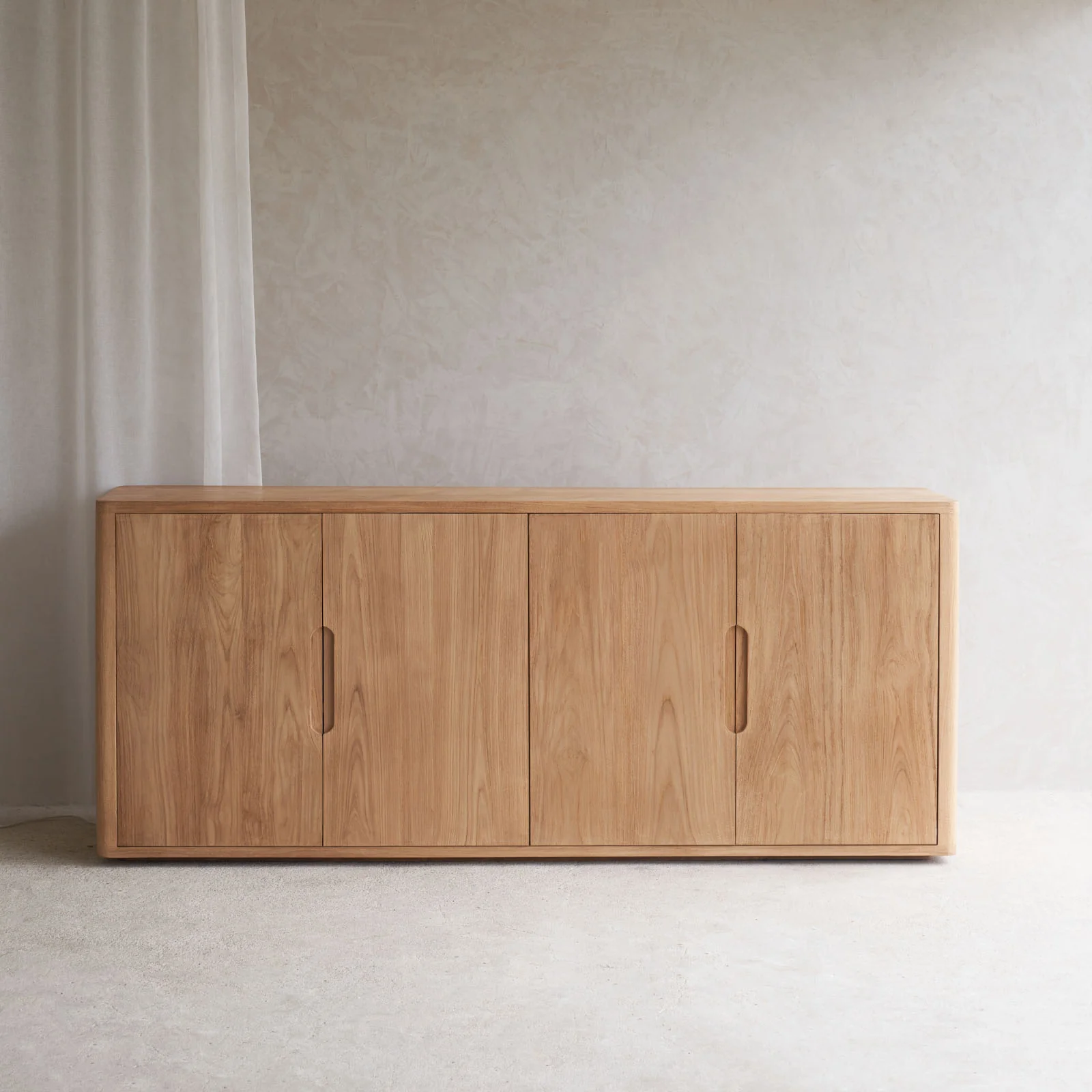 Bromo Sideboard | 4 Doors - Old Teak Natural (200cm) - Image 3
