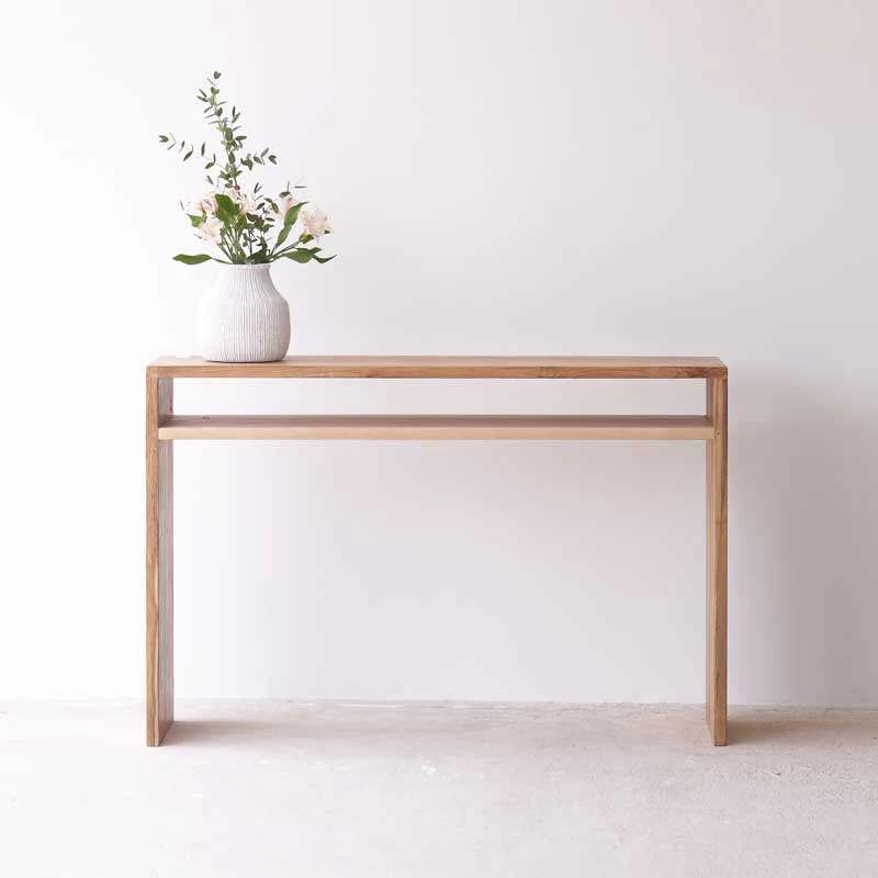 Java Console with Shelf | Teak - Natural - Image 6