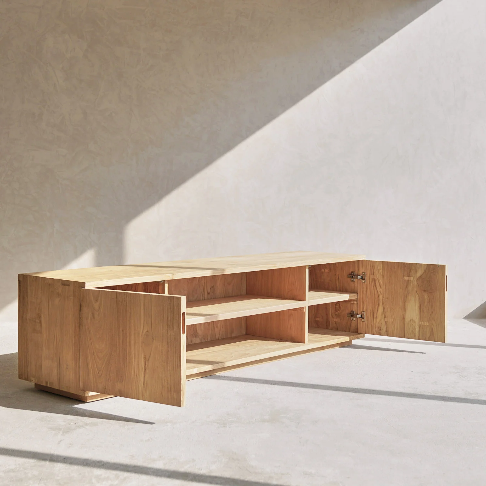 Java TV Console | Old Teak - Natural (200cm) - Image 4