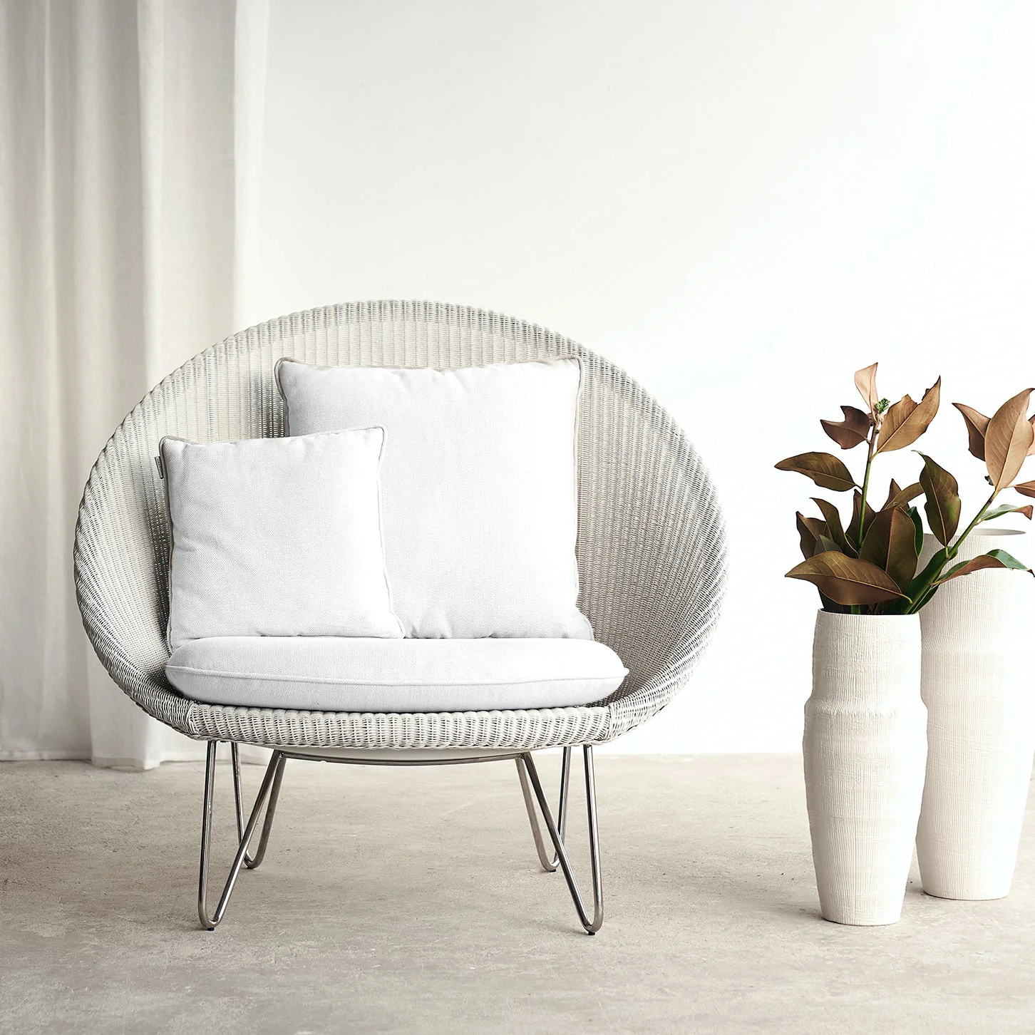 Joe Occasional Chair | Pure White - Image 3