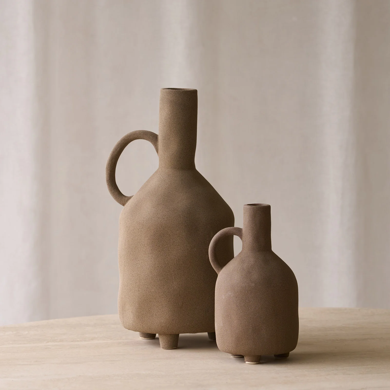 Jonai Vase | Brown