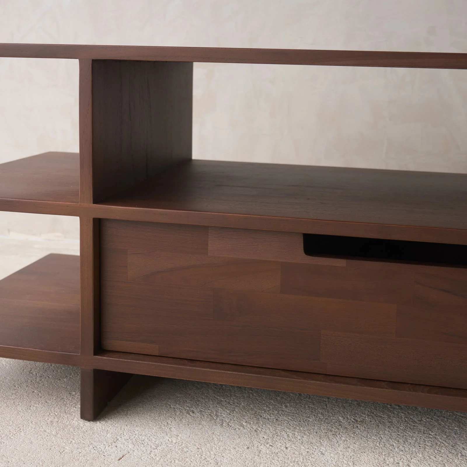 Kabuki TV Console | Teak - Brown (200cm) - Image 2