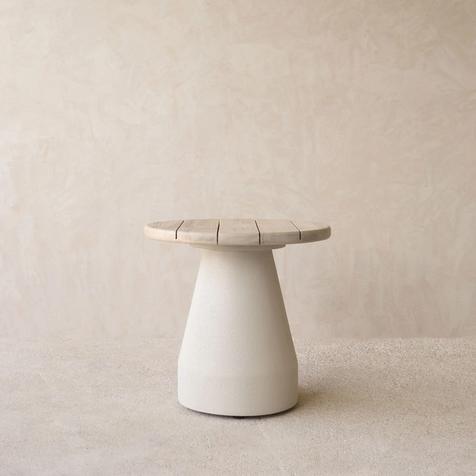 Kano Side Table | Aged Teak/Onyx - Image 3