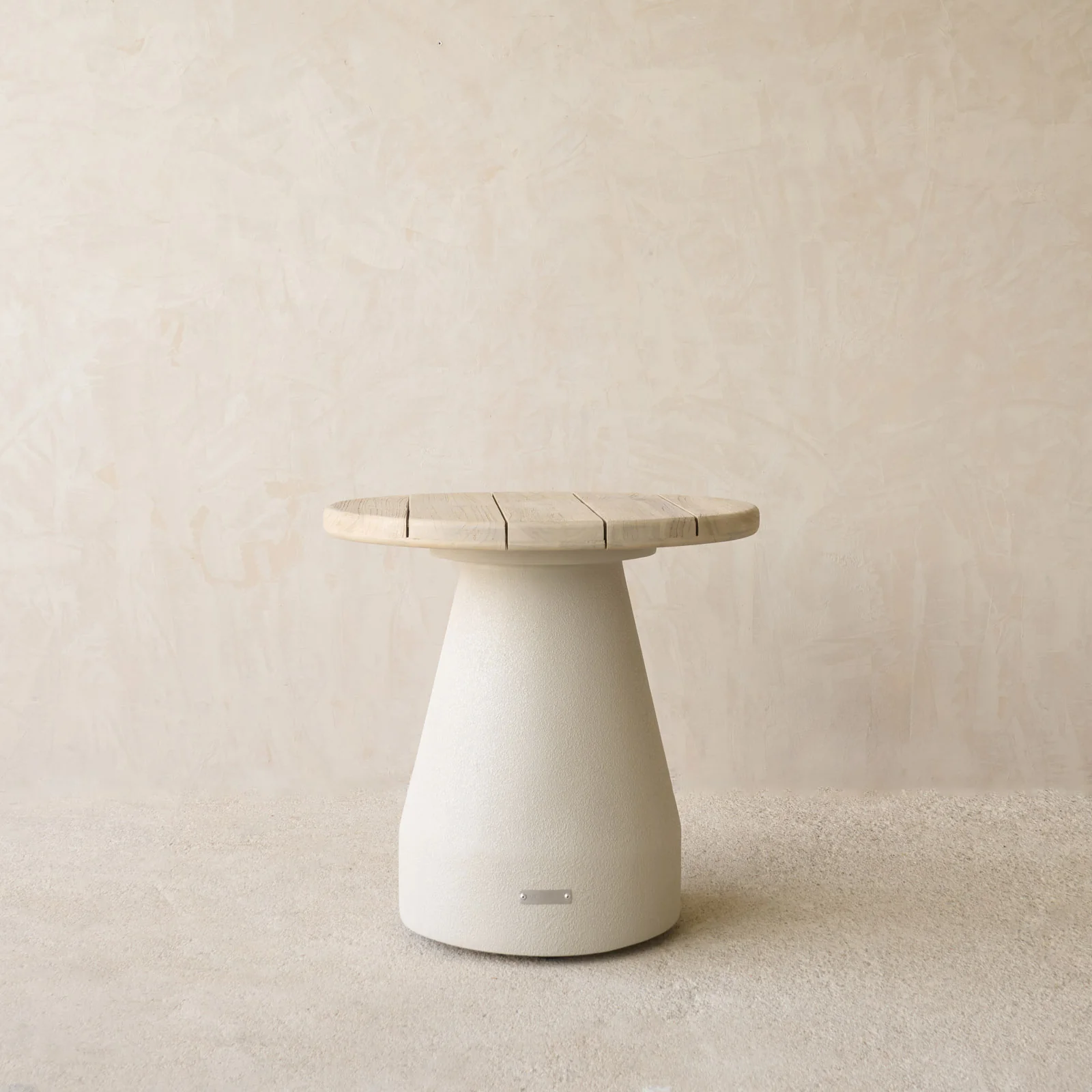 Kano Side Table | Aged Teak/Onyx - Image 5