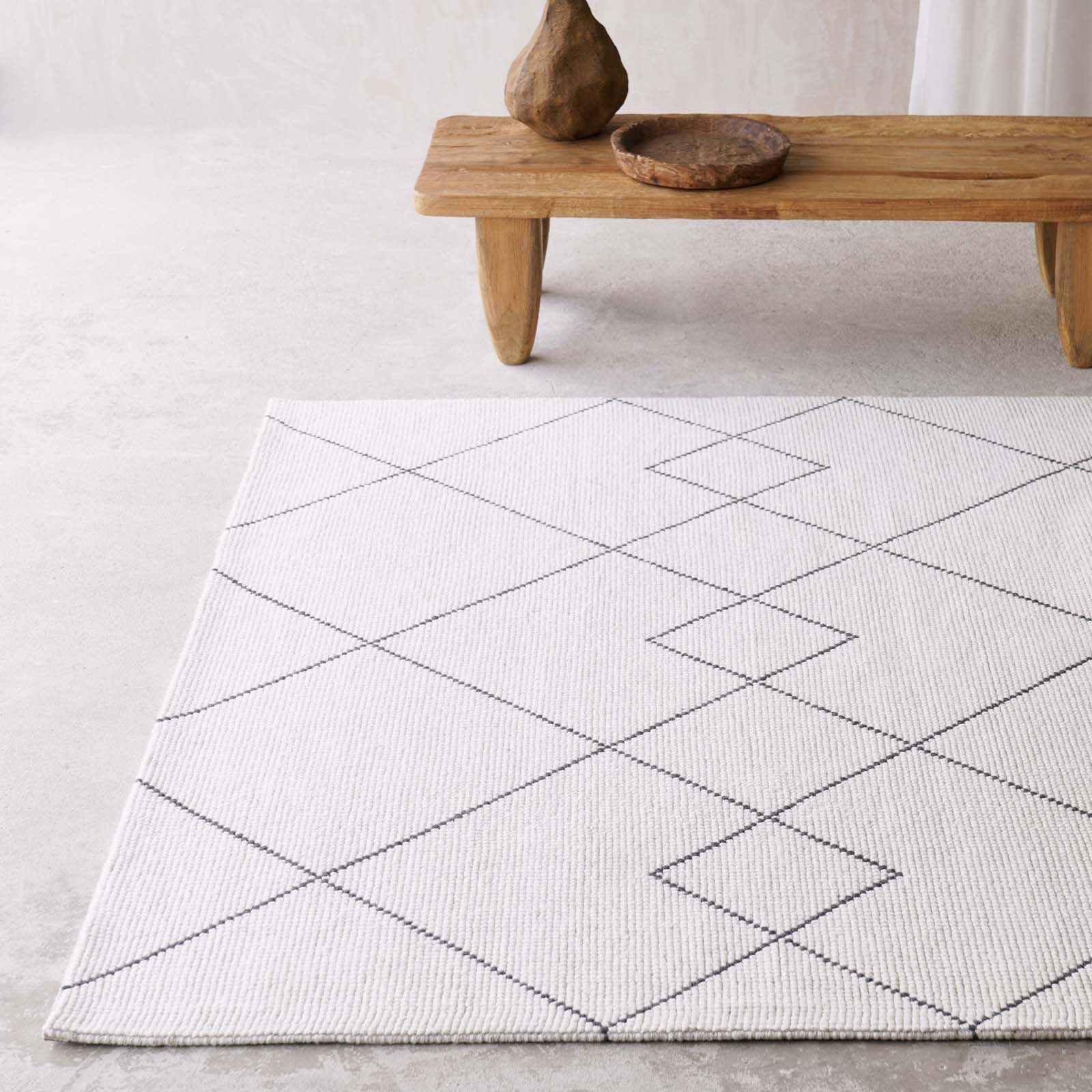 Kasbah Wool Rug | Natural - Image 3