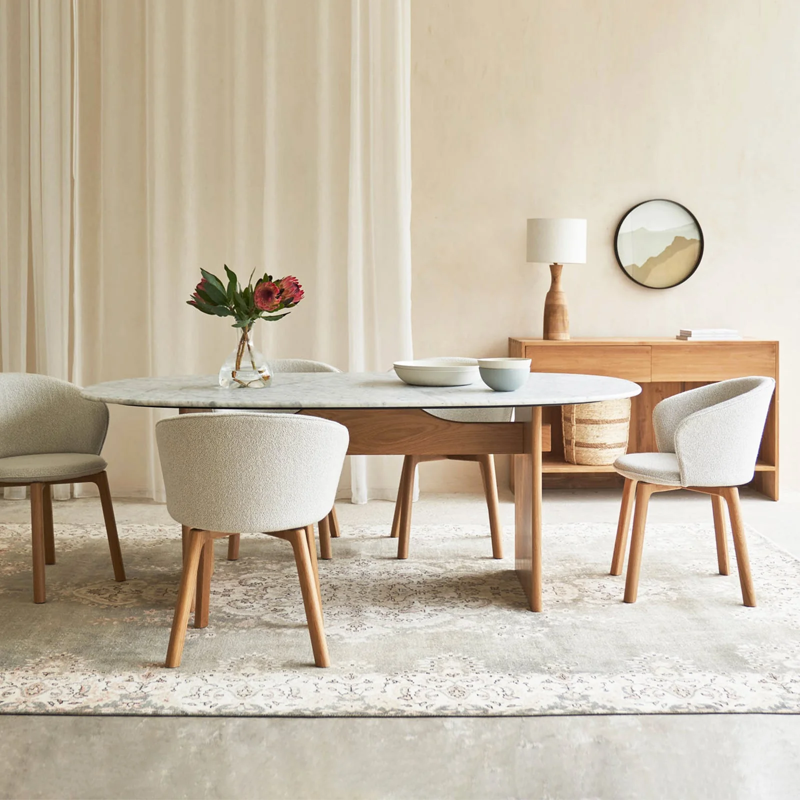 Kelly Dining Table | Marble - Image 2