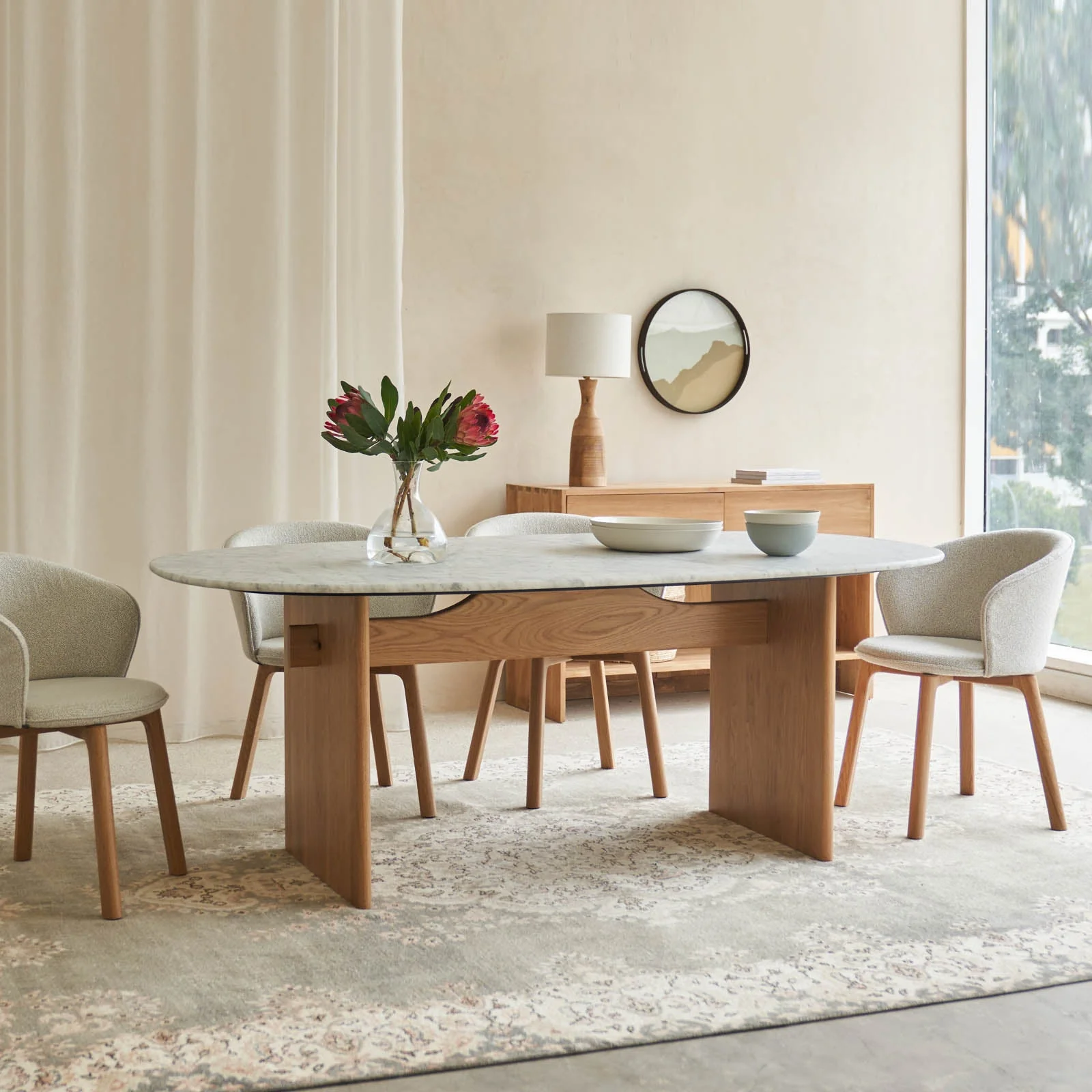 Kelly Dining Table | Marble - Image 9