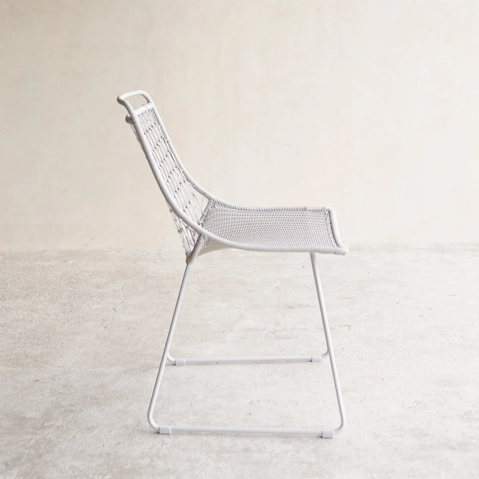 Kim Outdoor Dining Chair | Stone - Image 3