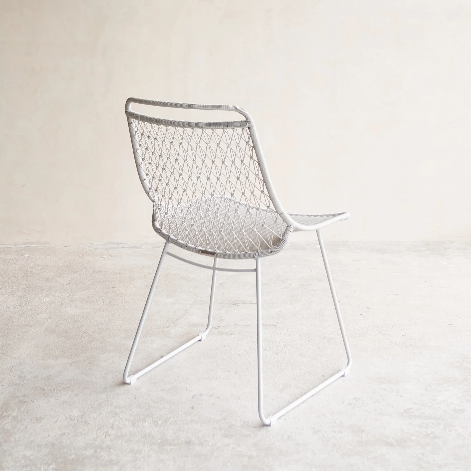 Kim Outdoor Dining Chair | Stone - Image 4