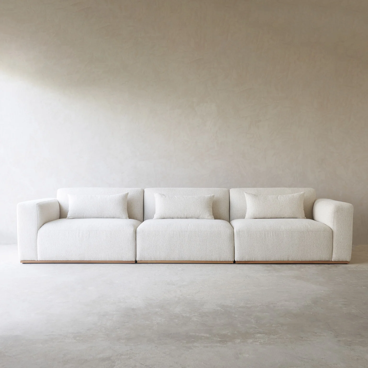 Komo Modular Sofa | 5 Seater - Alabaster (342cm) - Image 2