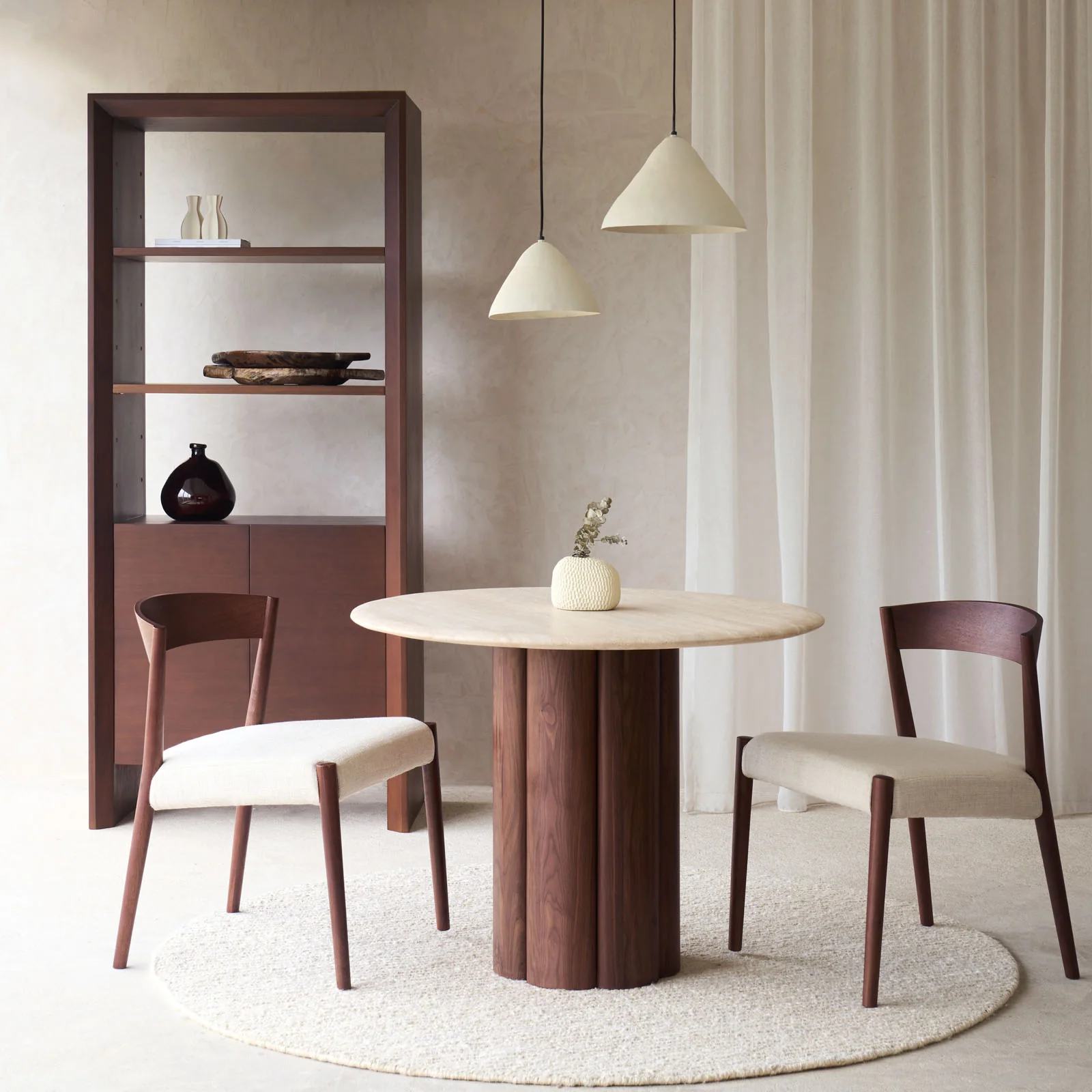 Kora Round Dining Table | Bespoke - Image 9