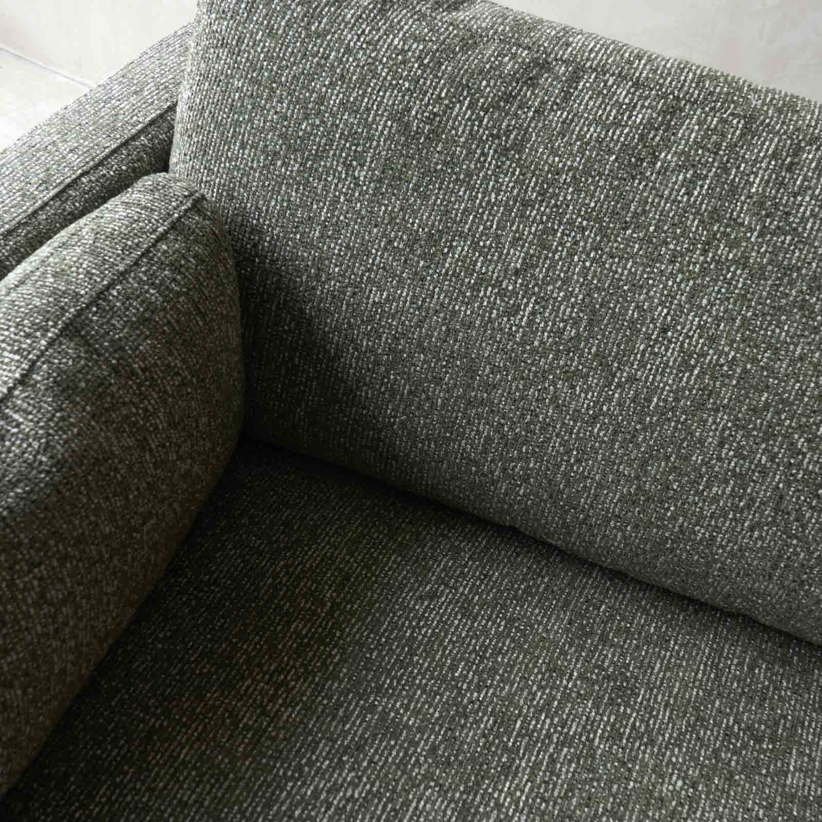 Laurent Fabric Sofa | 3 Seater - Moss (221cm) - Image 5