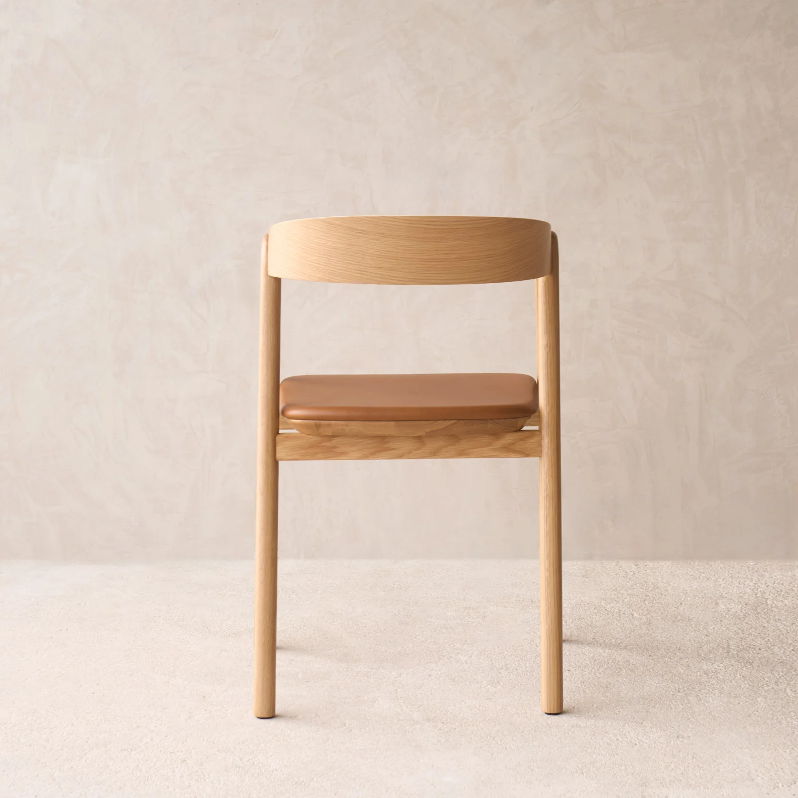 Inlay Dining Chair | Oak - Bespoke Leather - Image 10