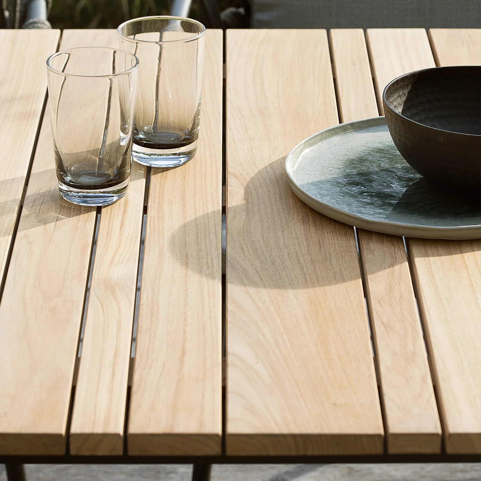 Leo Outdoor Dining Table | Teak (240cm) - Image 5
