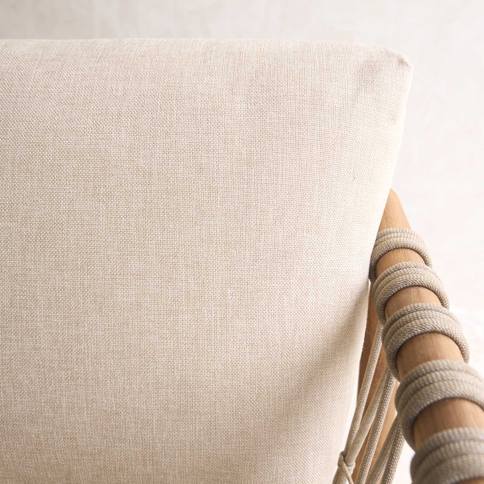 Leo Outdoor Sofa | 3 Seater - Linen (223cm) - Image 3