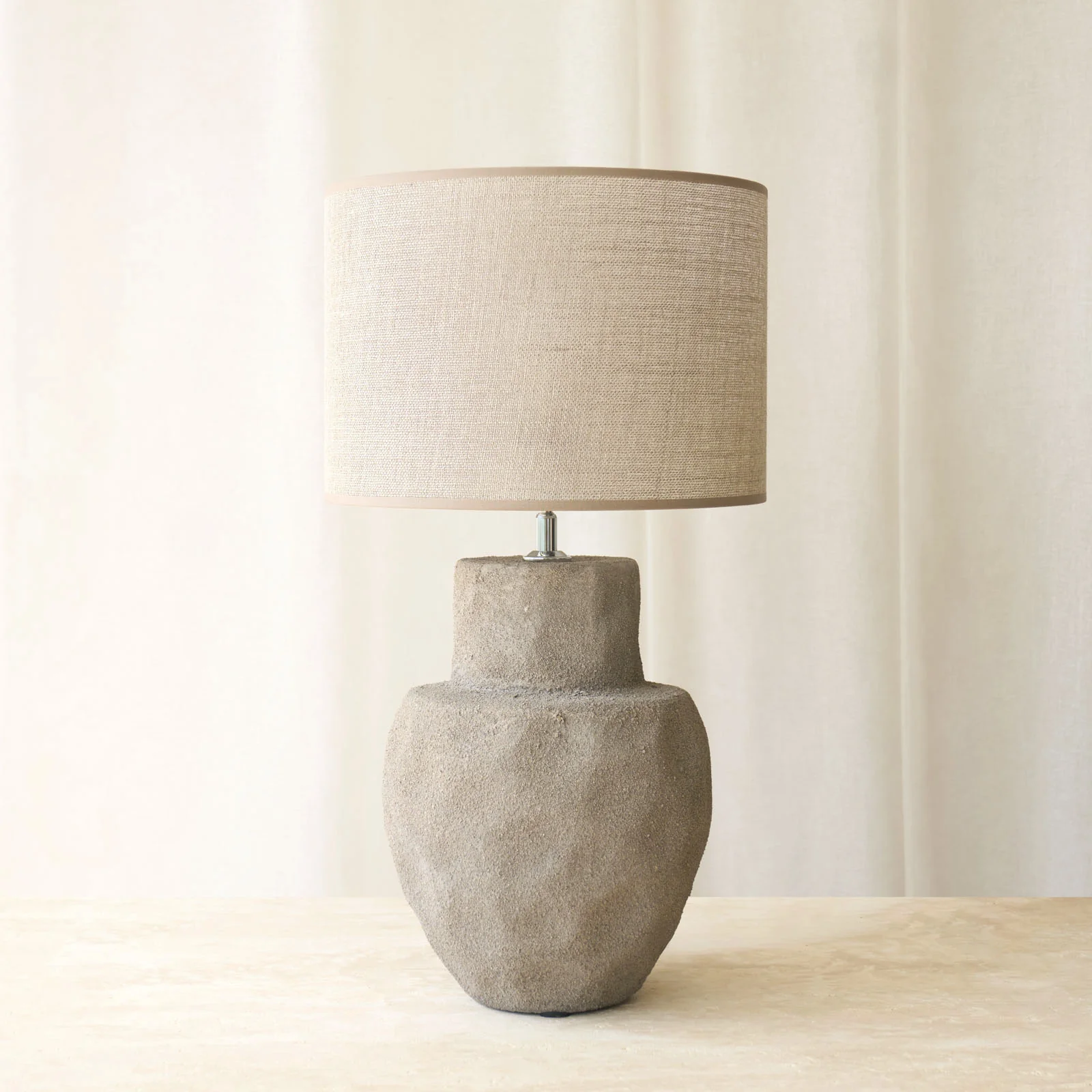 Lezama Table Lamp | Grey (36cm) - Image 3