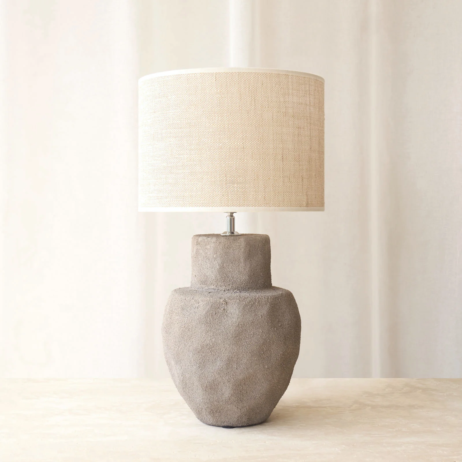 Lezama Table Lamp | Grey (36cm) - Image 5