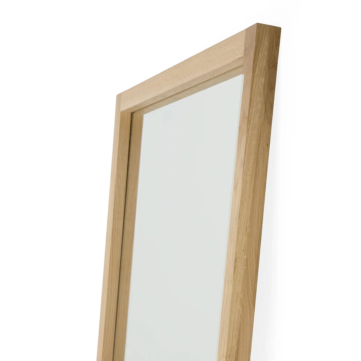 Light Frame Floor Mirror | Oak (200cm) - Image 5