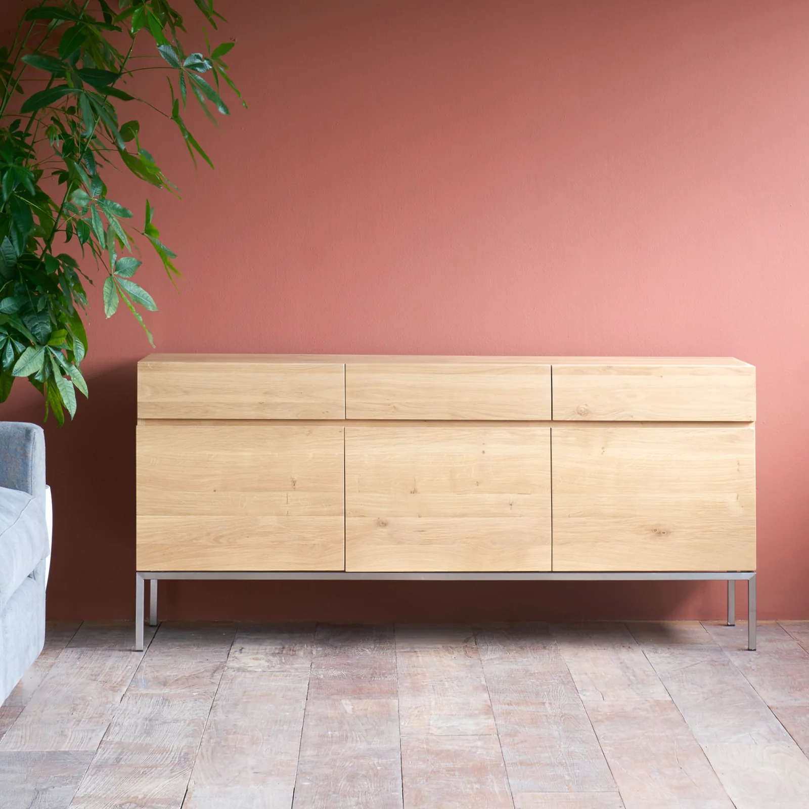 Ligna Sideboard | Oak (165cm) - Image 4