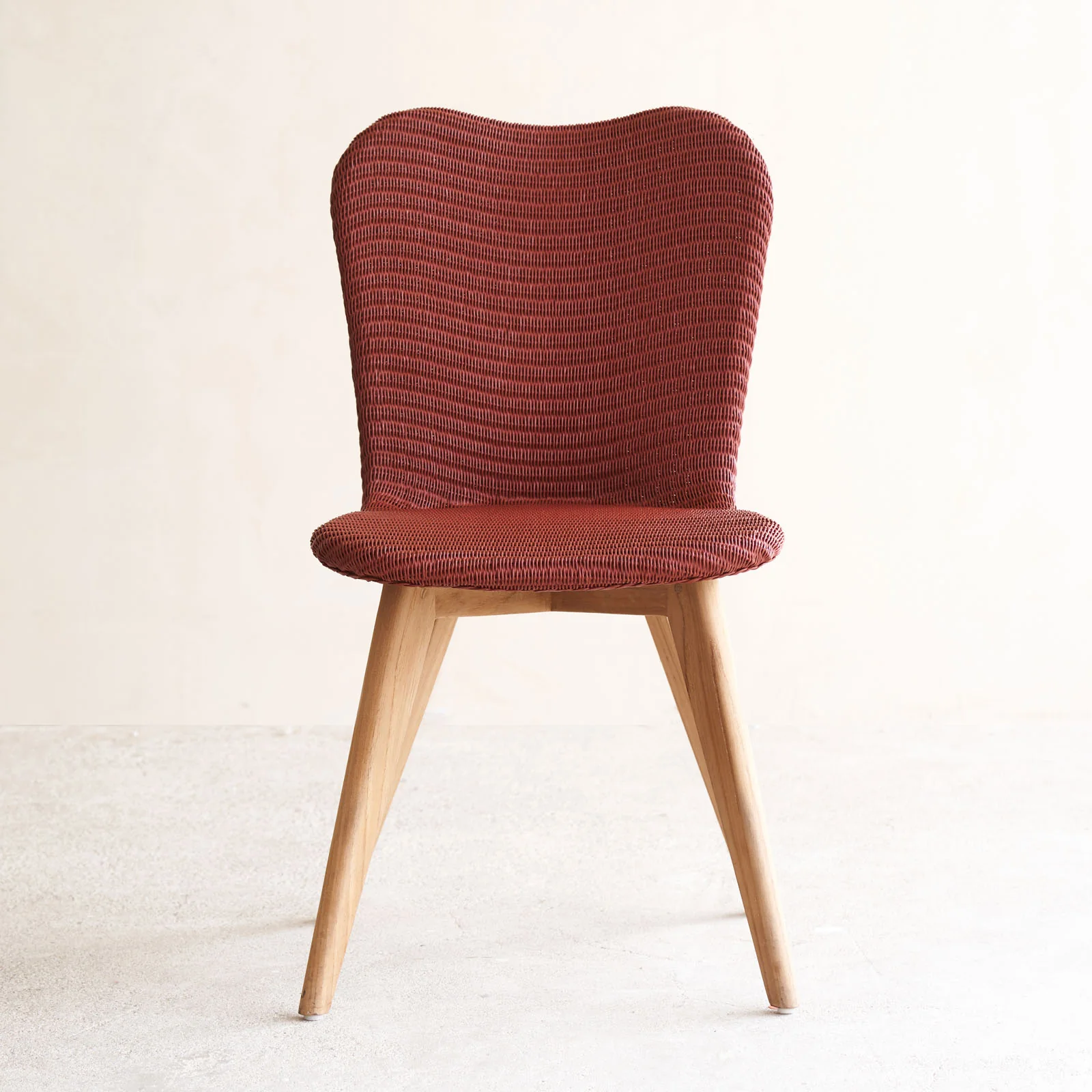 Lily Dining Chair | Teak - Terracotta