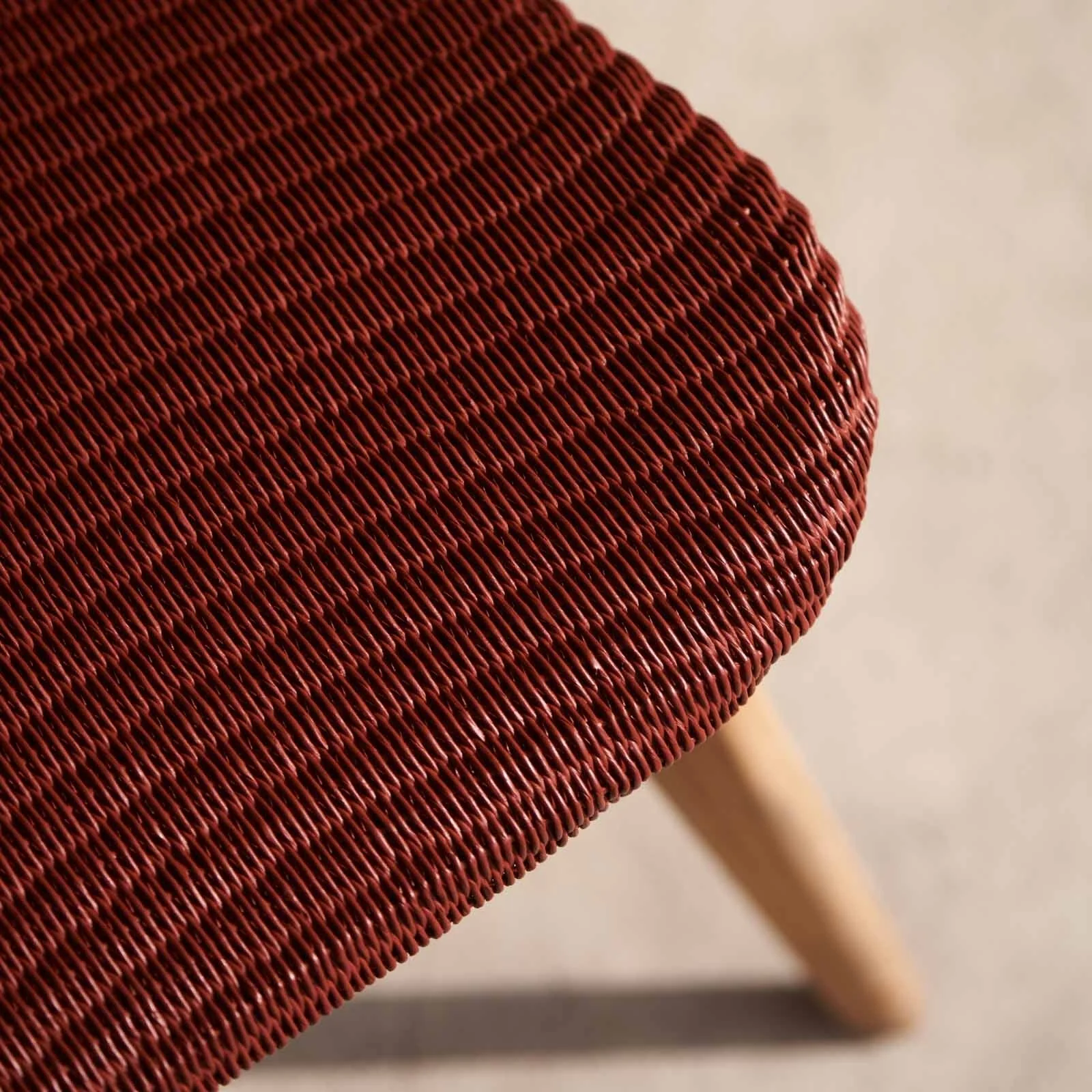 Lily Dining Chair | Teak - Terracotta - Image 2