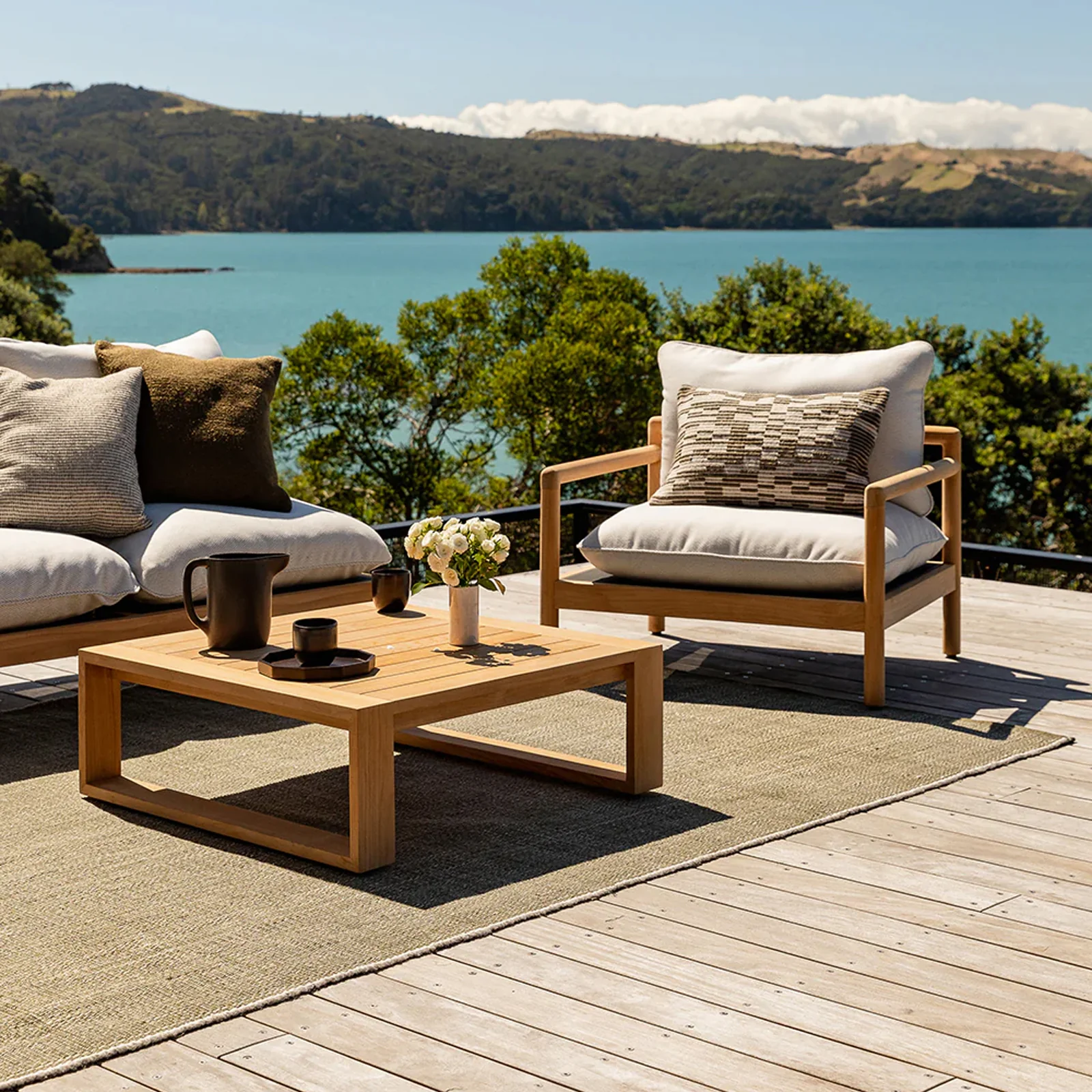 Lonsdale Outdoor Floor Rug | Olive - Image 5