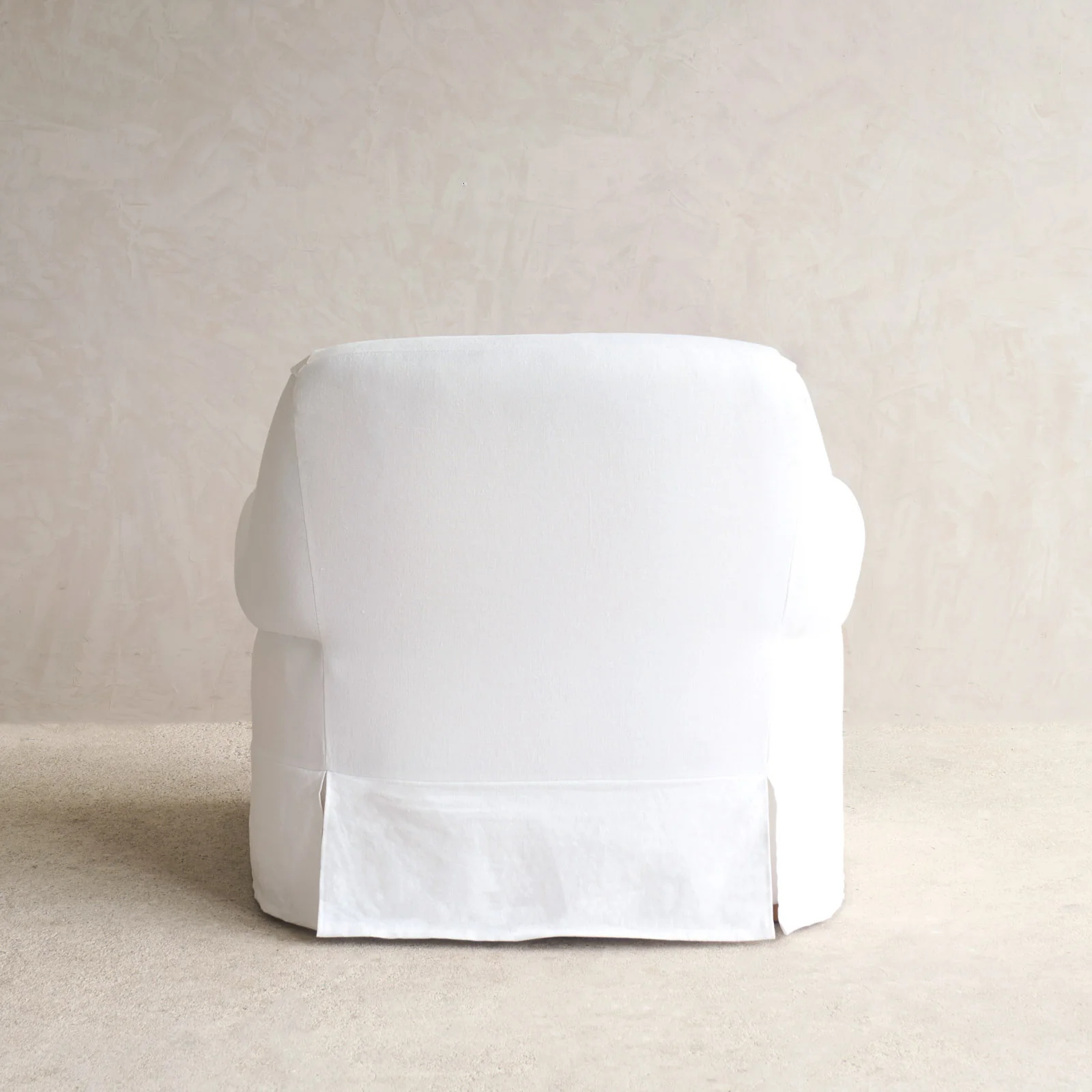 Lucca Fabric Armchair | Snow (94cm) - Image 10