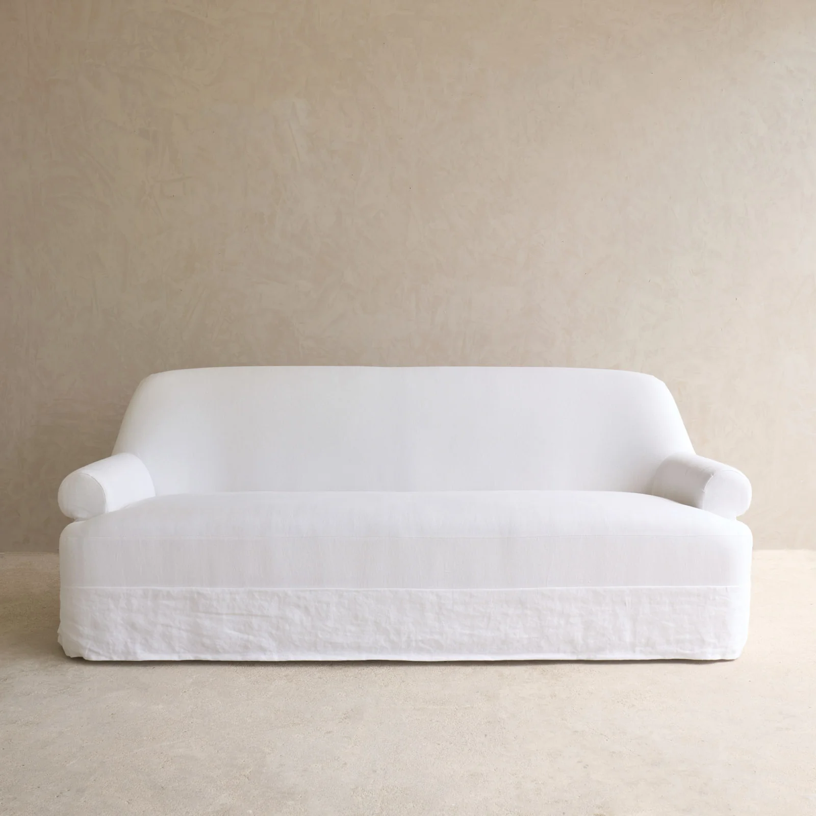 Lucca Fabric Sofa | Snow (214cm) - Image 3