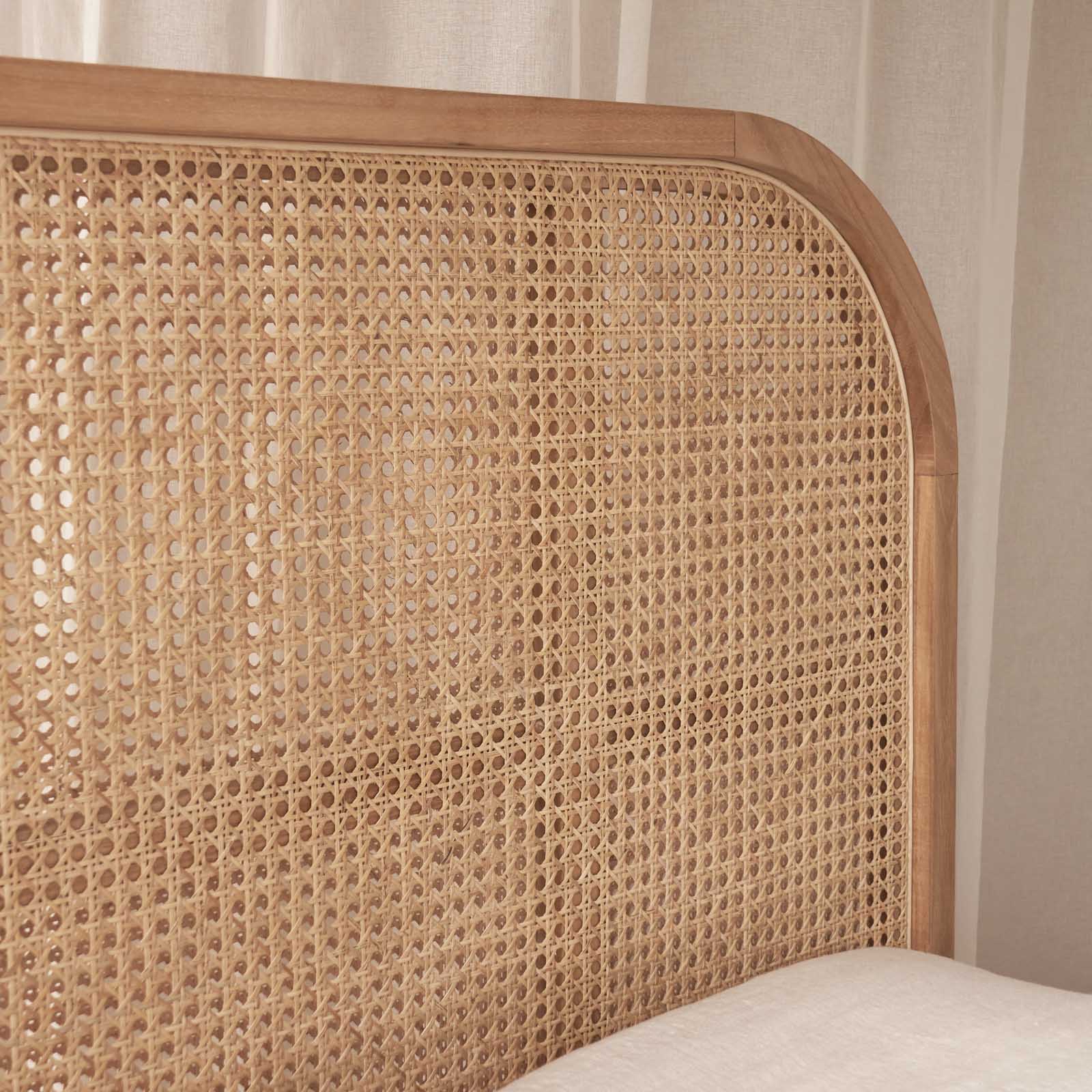 Luna Bed Frame | Teak - Natural (Single) - Image 6