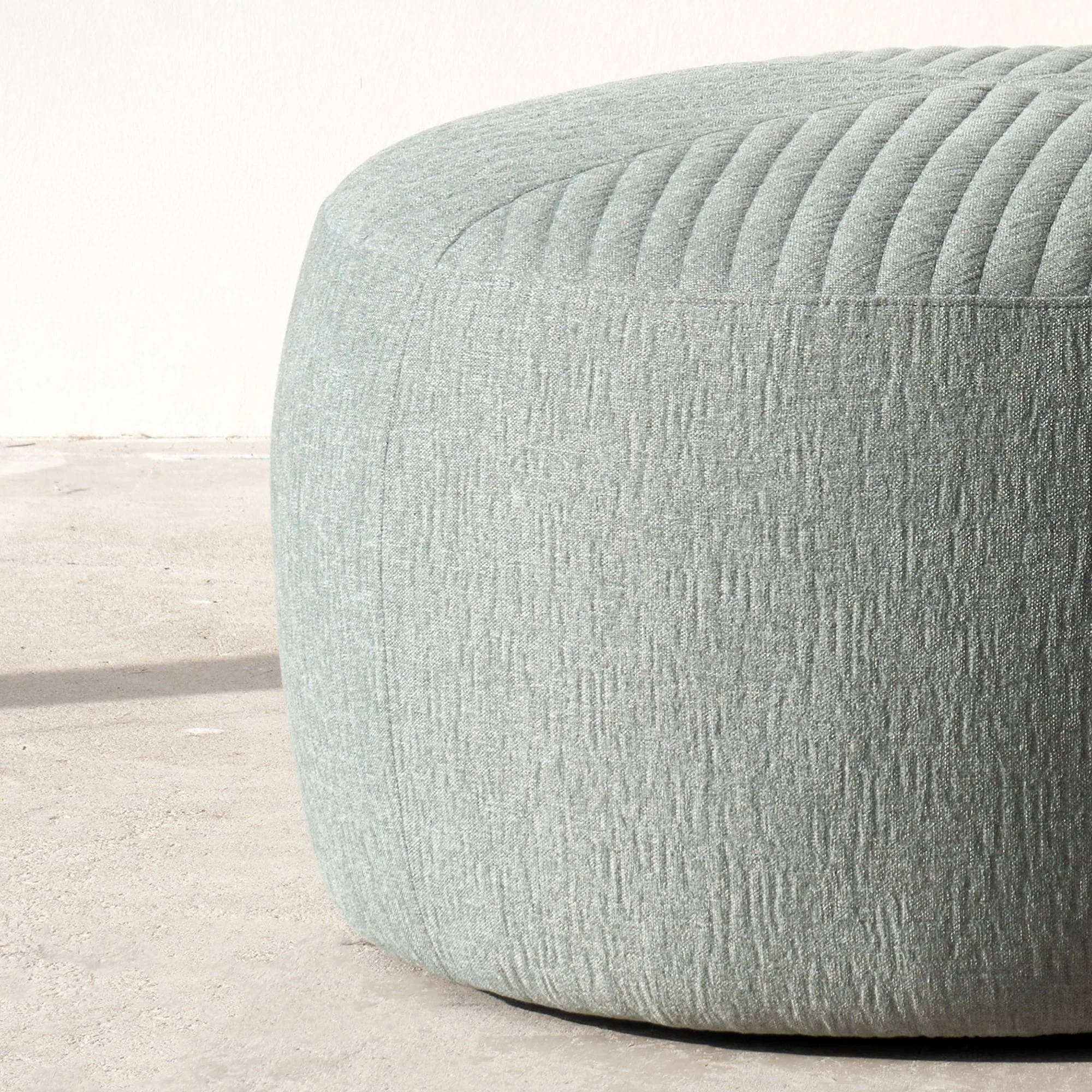 Manchego Ottoman | Bespoke Fabric (72cm) - Image 4
