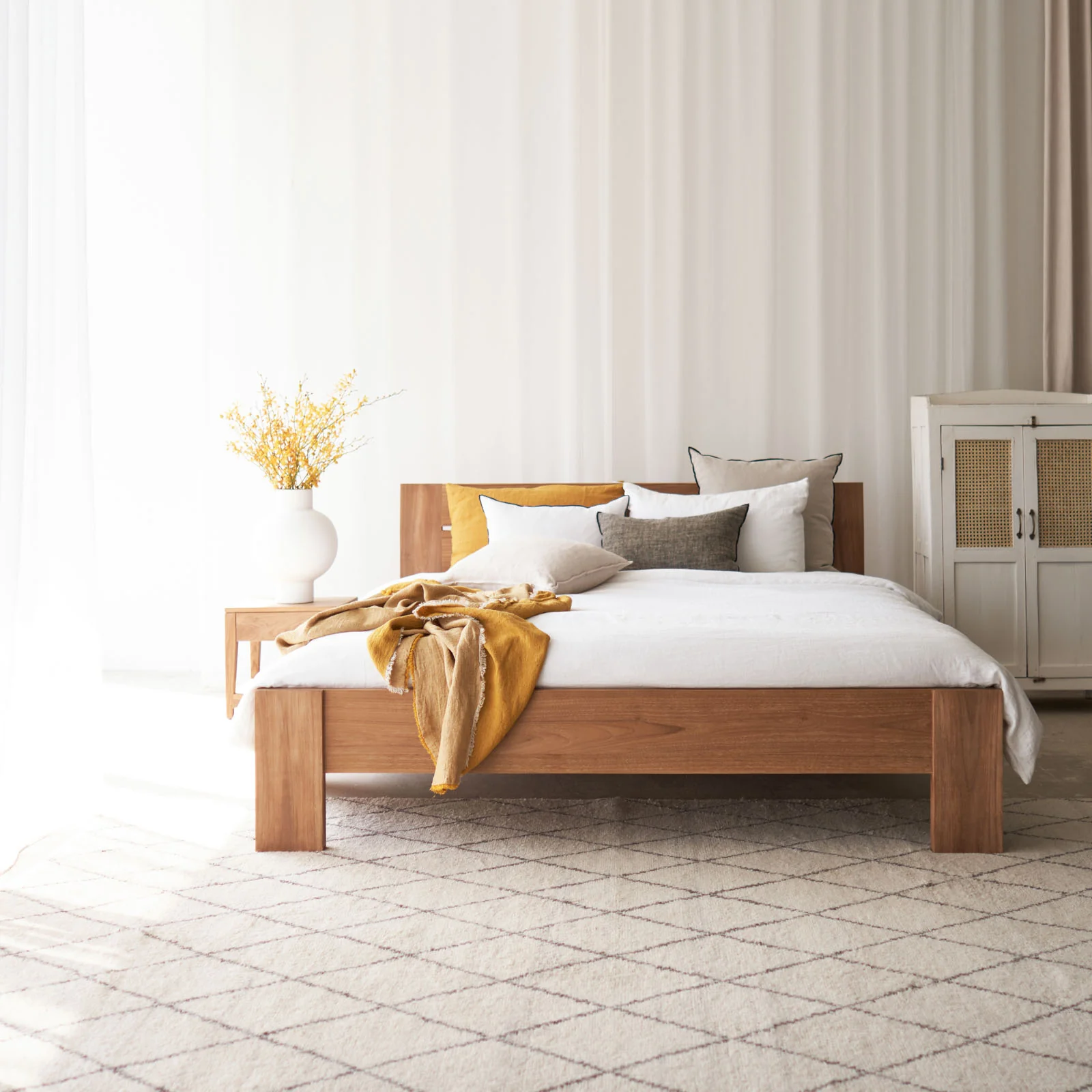 Maya Bed Frame | Teak - Image 6