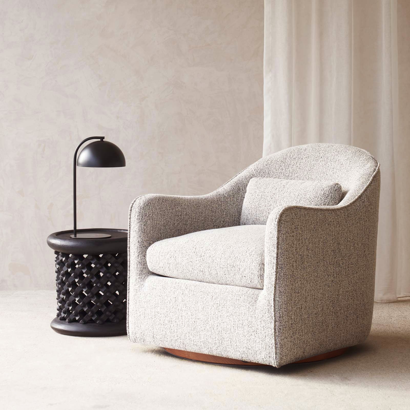 Millie Swivel Armchair | Asgard - Image 3