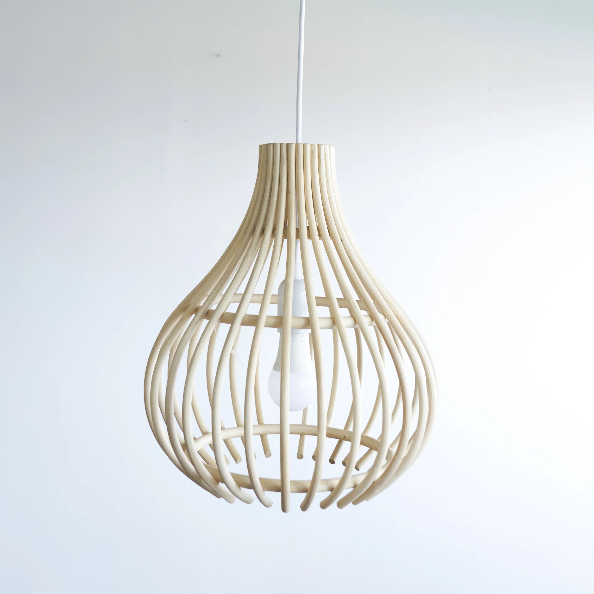 Mini Bulb Hanging Lamp | Natural (40cm)