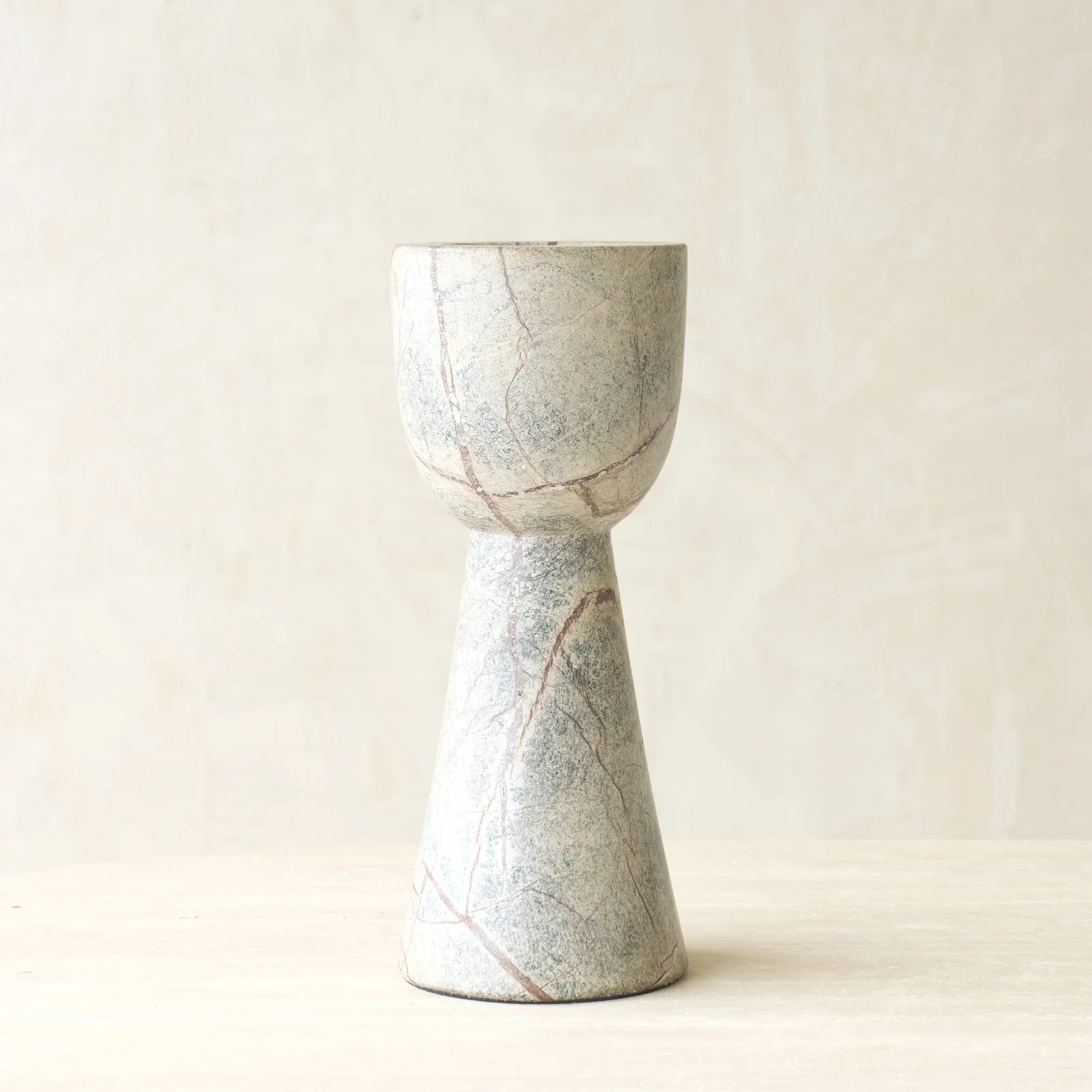 Mirage Candleholder | Gray Marble - Image 3