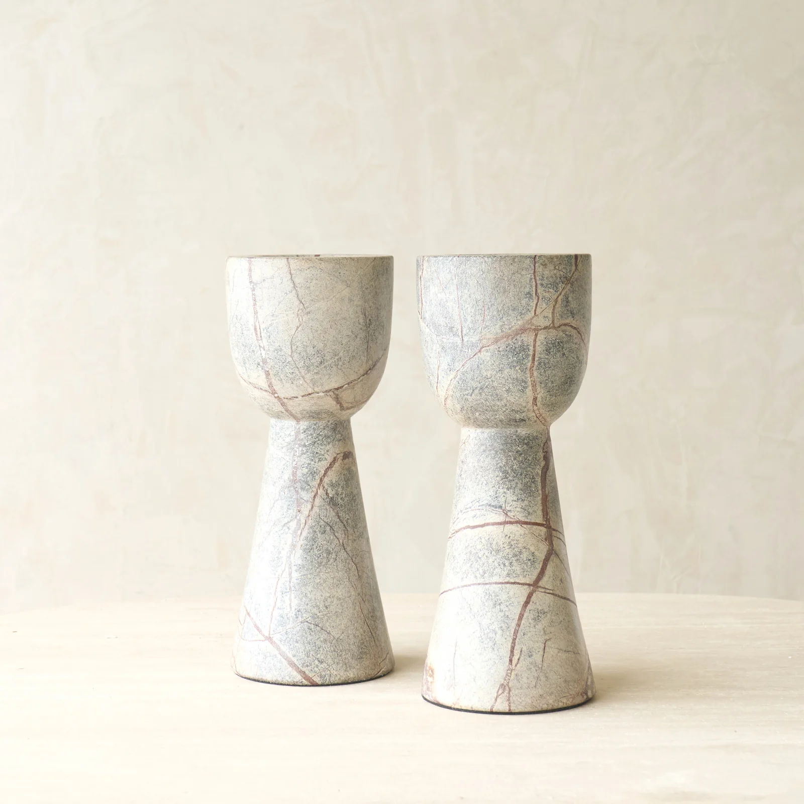 Mirage Candleholder | Gray Marble - Image 5