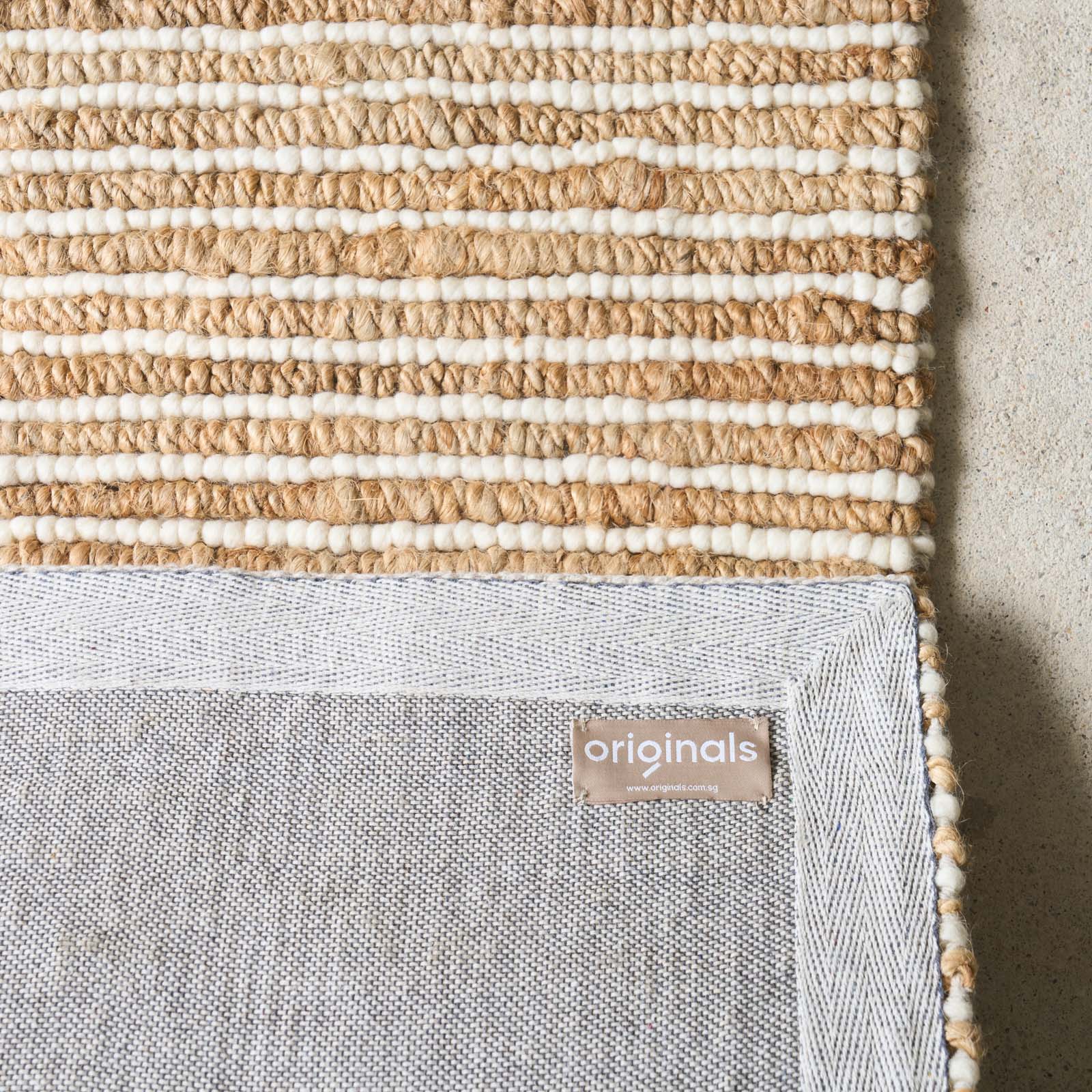 Miri Wool & Hemp Runner | Natural - Image 3
