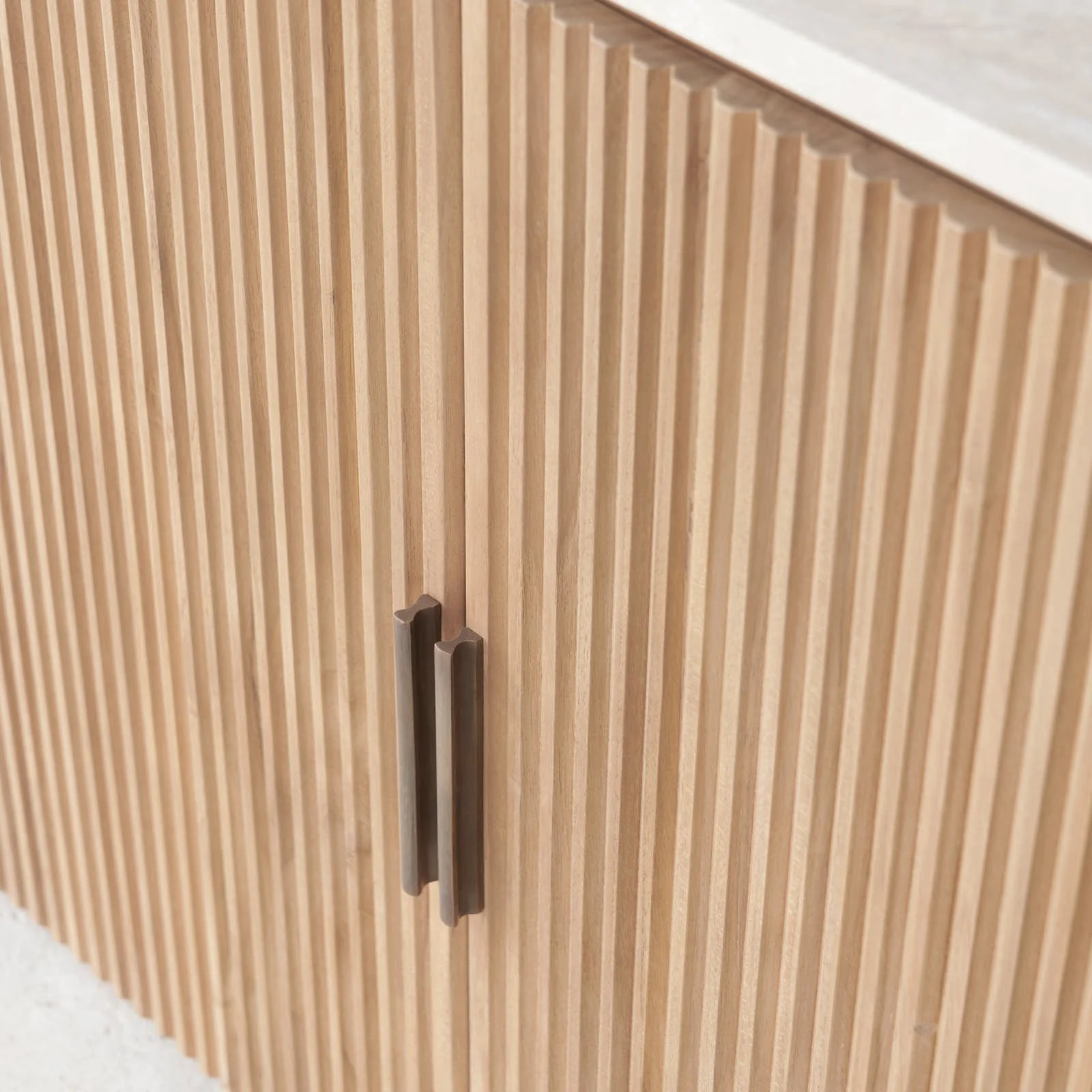 Moher Teak Sideboard | Natural (220cm) - Image 10